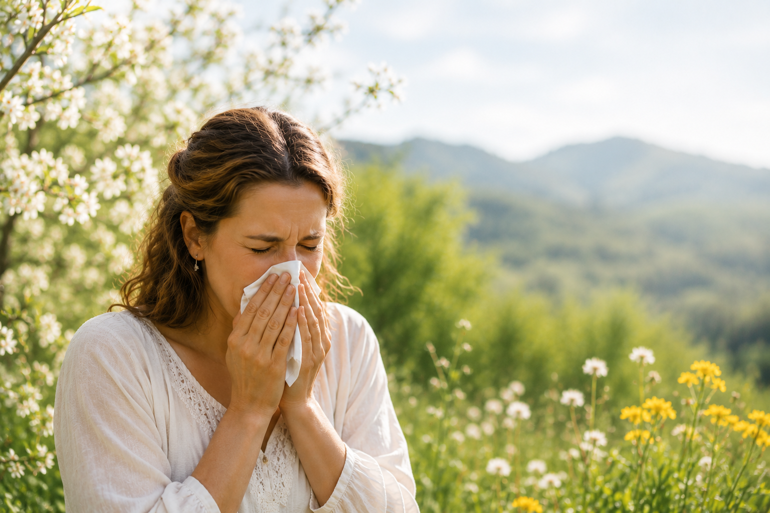 Discover how products with essential oils from flicker & scent can relieve hay fever and allergy symptoms