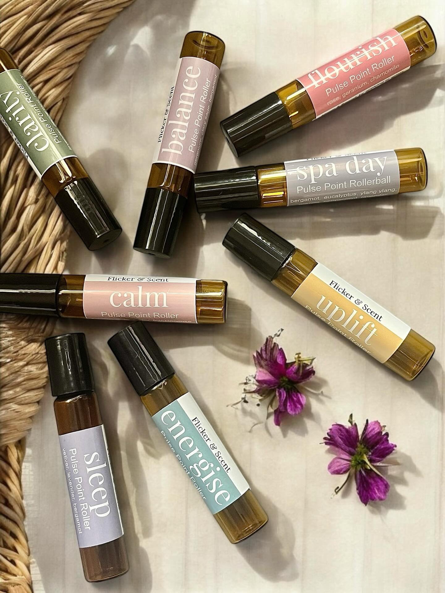 How do pulse point rollers work? 🌿
It&rsquo;s simple, really &mdash; and beautifully effective.

Each roller is filled with a blend of pure essential oils, chosen to support your mood and wellbeing. Just roll onto your pulse points (like wrists, tem