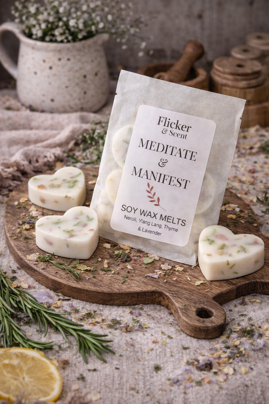 Meditate &  Manifest  - Wax Melts (Pack of 5)