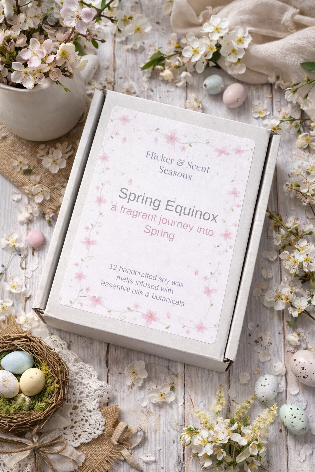 Spring Equinox Wax Melt Box – A Fragrant Journey into Spring