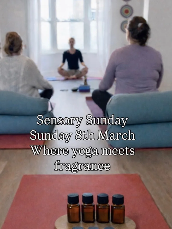 Sensory Sunday is coming on 8 March at Breathing Space Yoga Studio, Brook Street,  Selby. A chance to awaken the body and mind through yoga and essential oils. Visit @breathingspaceselbyyoga to book