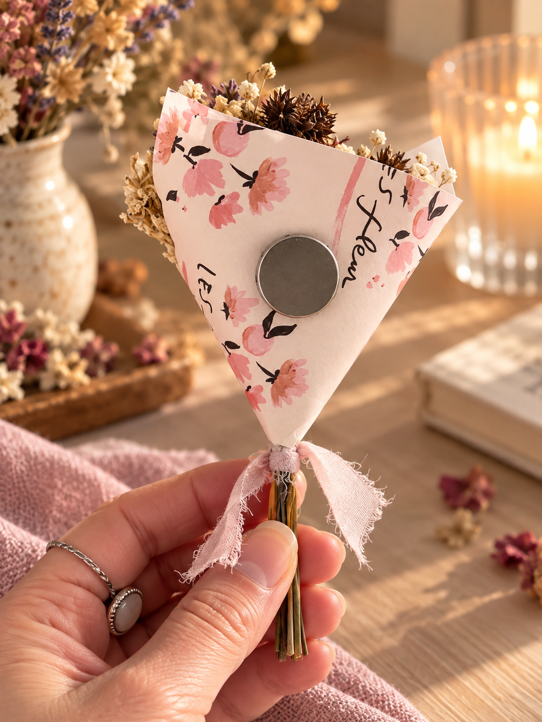 Mini Dried Flower Magnet Bouquet.png
