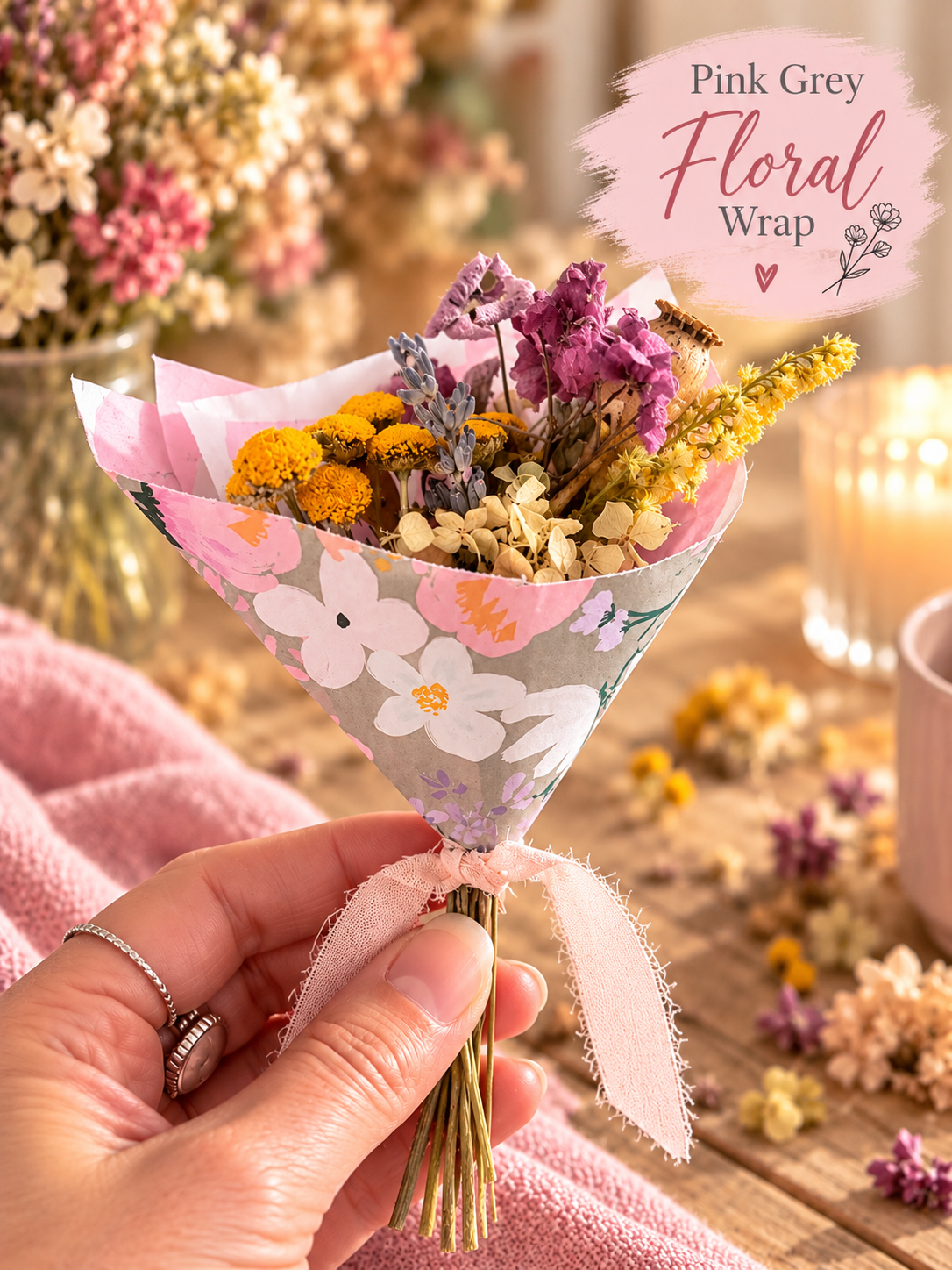 Pink Grey Floral Wrap Bouquet.png