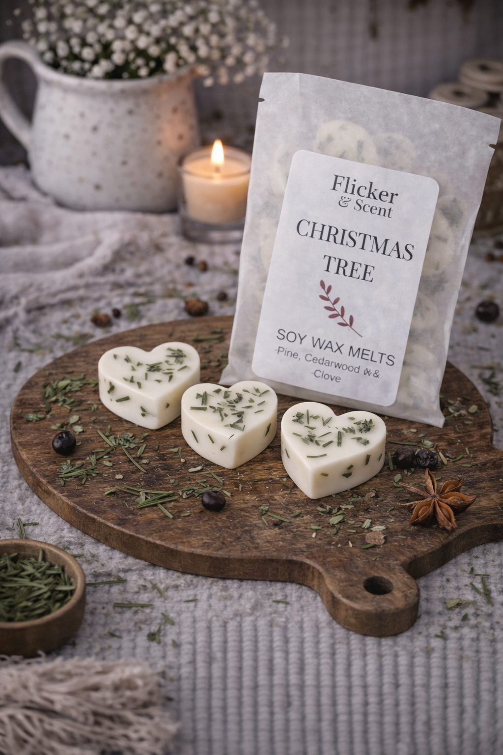 Christmas Tree - Wax Melts (Pack of 5)