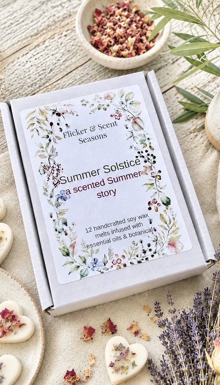 Summer Solstice Wax Melt Box – A Fragrant Story of Summer