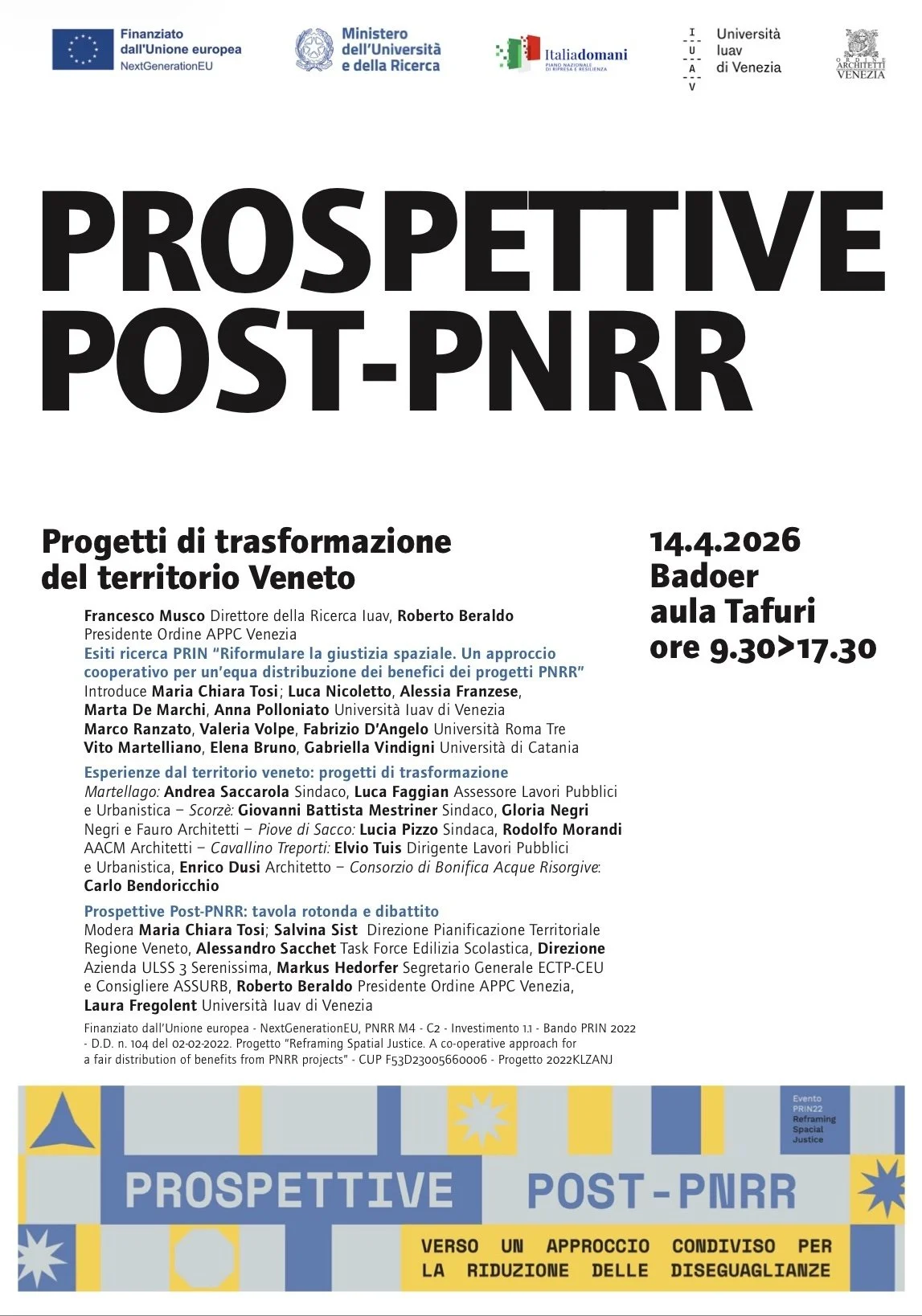 Lectures | IUAV University of Venice