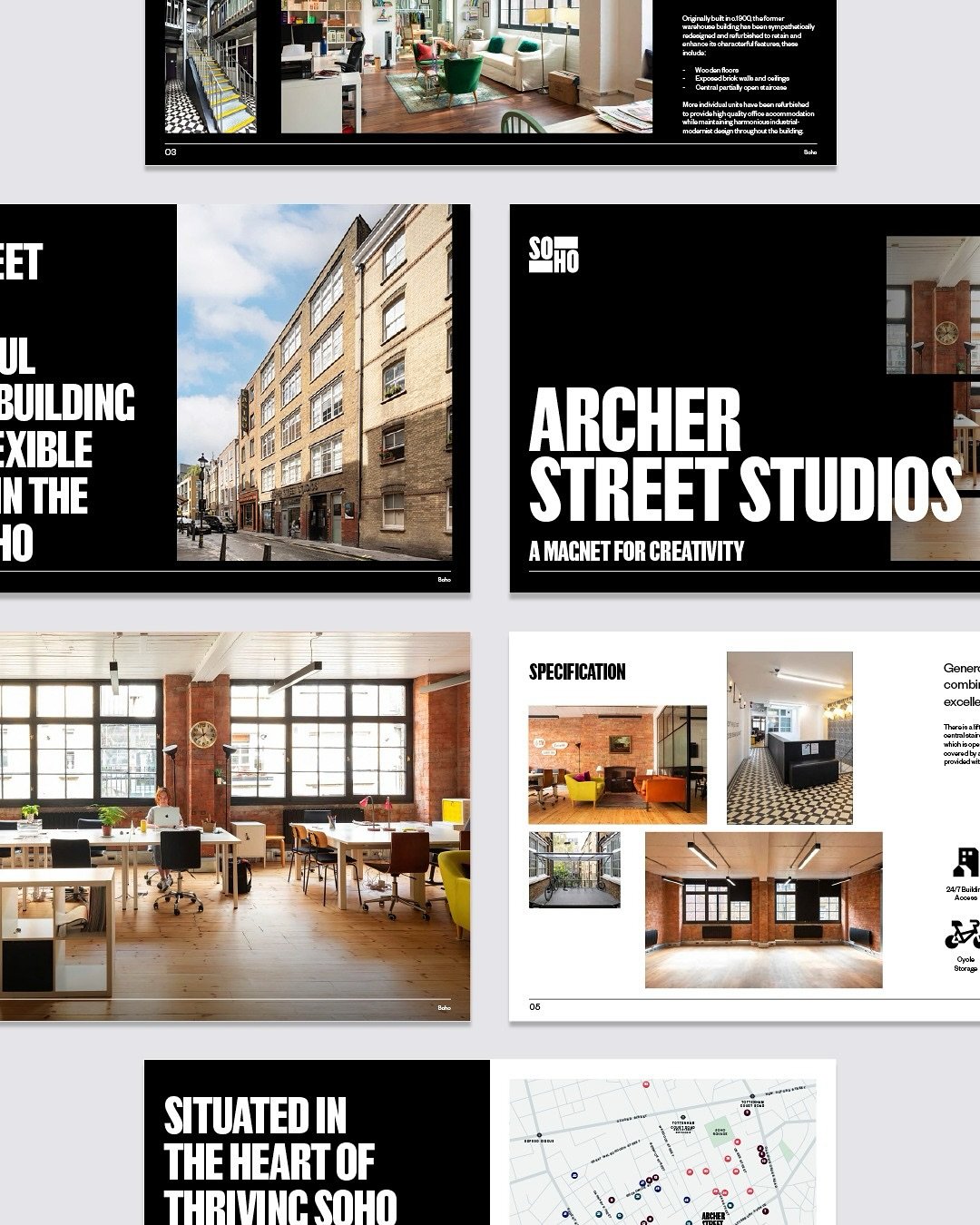 We have worked across the marketing for Shaftesbury Capital&rsquo;s estate for coming up to 3 years! Our usual brief is to roll out their collateral using the same design template, but this amazing space called for a little something more bespoke! Mo