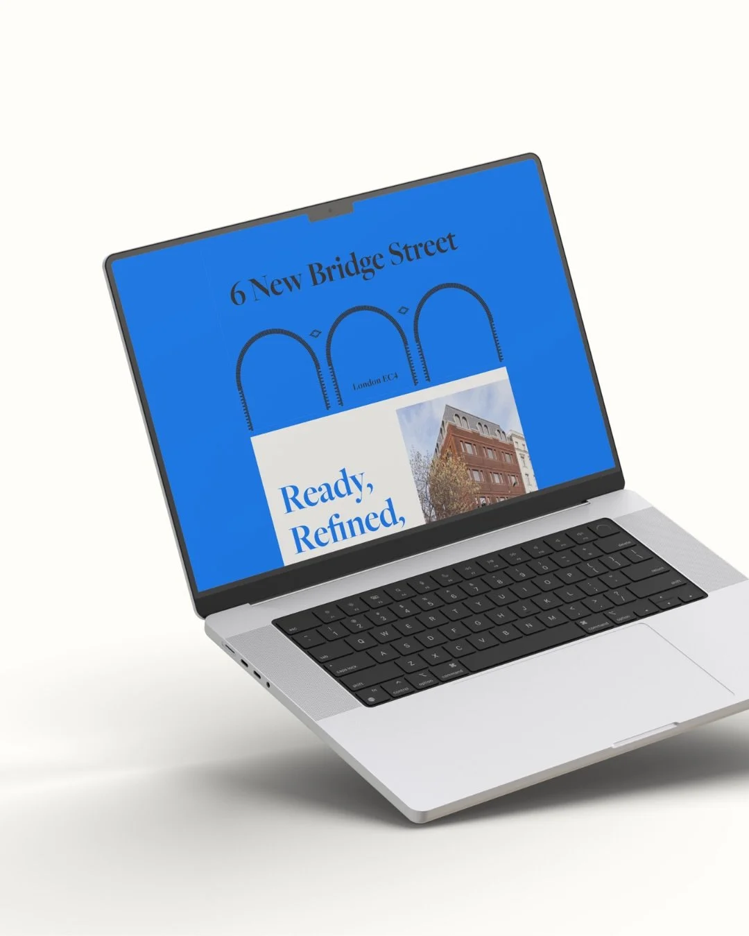 Ready. Refined. Or Raw.
Three ways to experience 6 New Bridge Street.

Working with Gale Priggen, we brought the space to life through a bold brand, engaging HTML and window contravision, all designed to clearly communicate the building&rsquo;s flexi