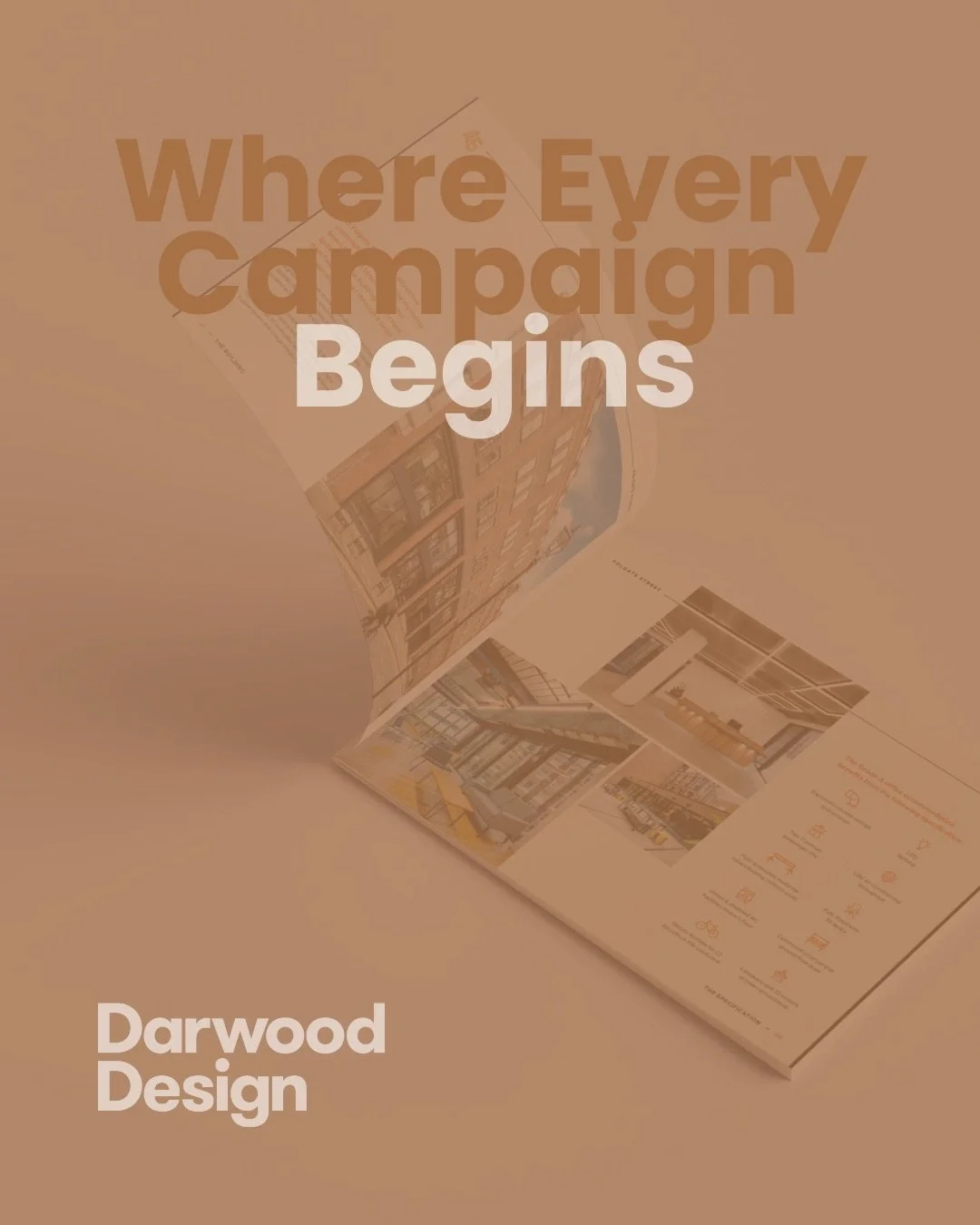 We don&rsquo;t see brochures as standalone pieces.📖 They form the foundation of a wider campaign, setting the structure, tone and clarity for how a space is presented across every touchpoint.