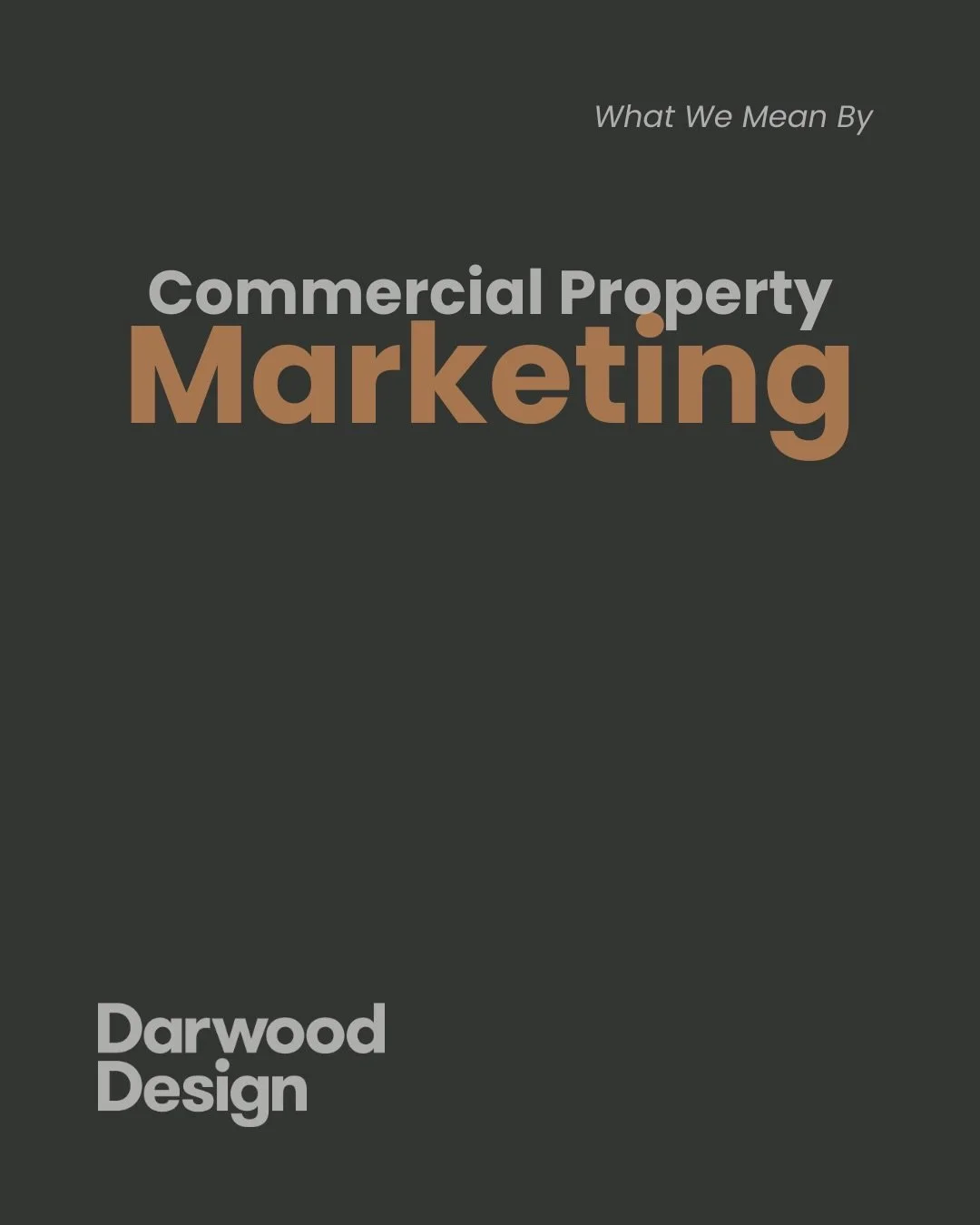 Commercial property marketing is about presenting office spaces with clarity, structure and intent.

Every campaign should help agents communicate the opportunity clearly and give landlords confidence in how their asset is positioned. Because commerc