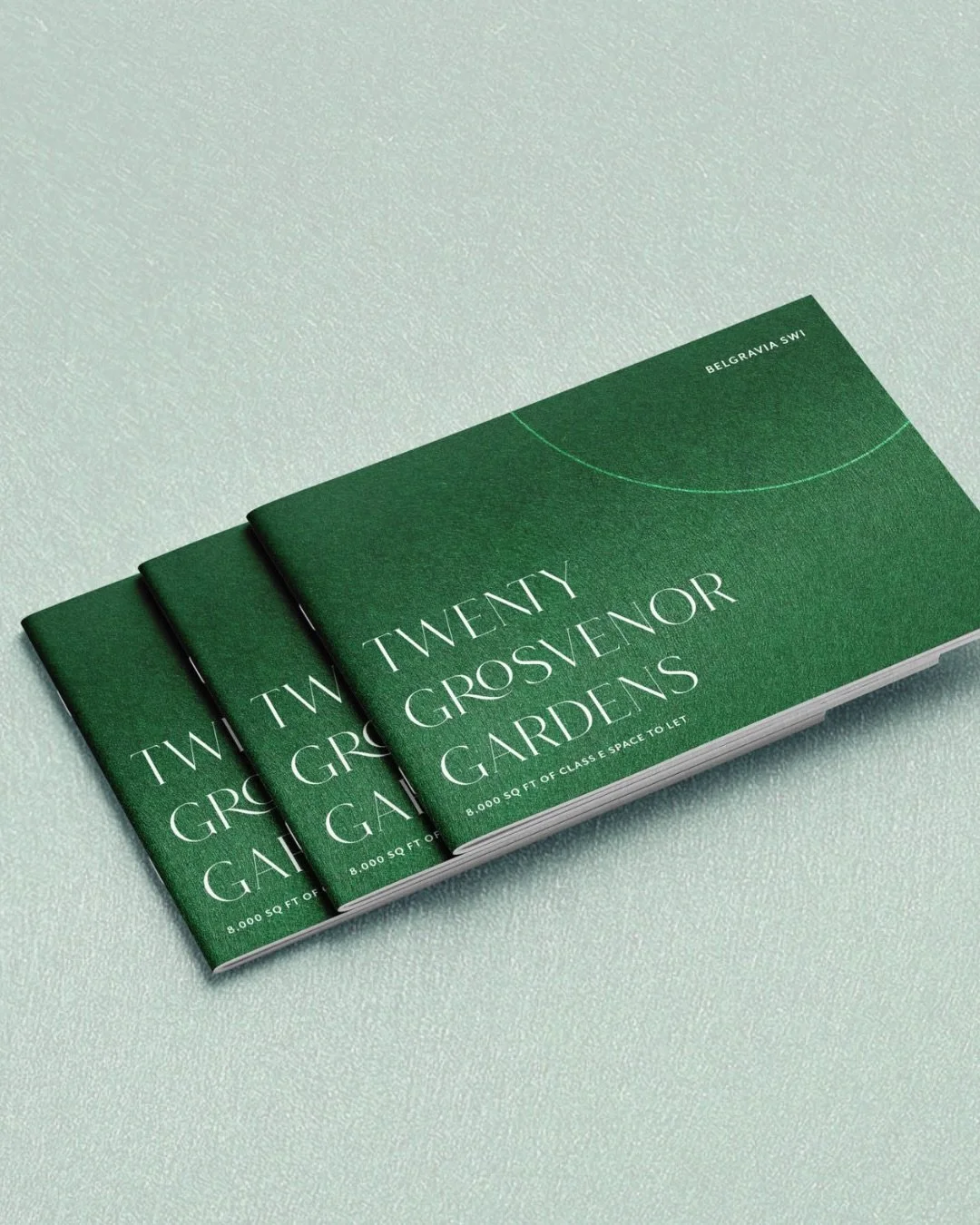 A more premium direction on this project: 20 Grosvenor Gardens🍃

The location and positioning of the building called for a higher end feel, reflected through a more refined brand palette, elevated design details and a considered use of colour. Subtl