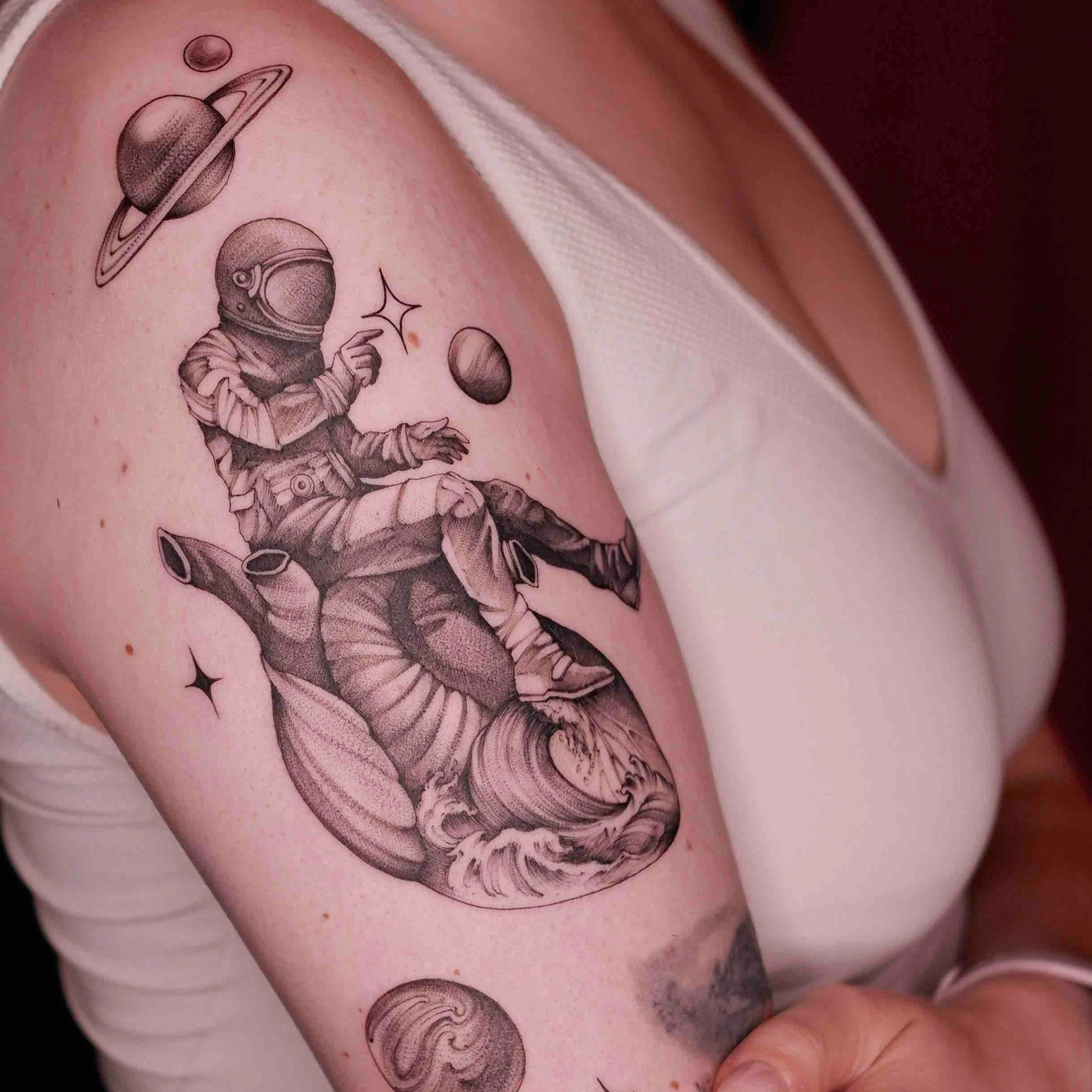 Grün Grünes Tattoo