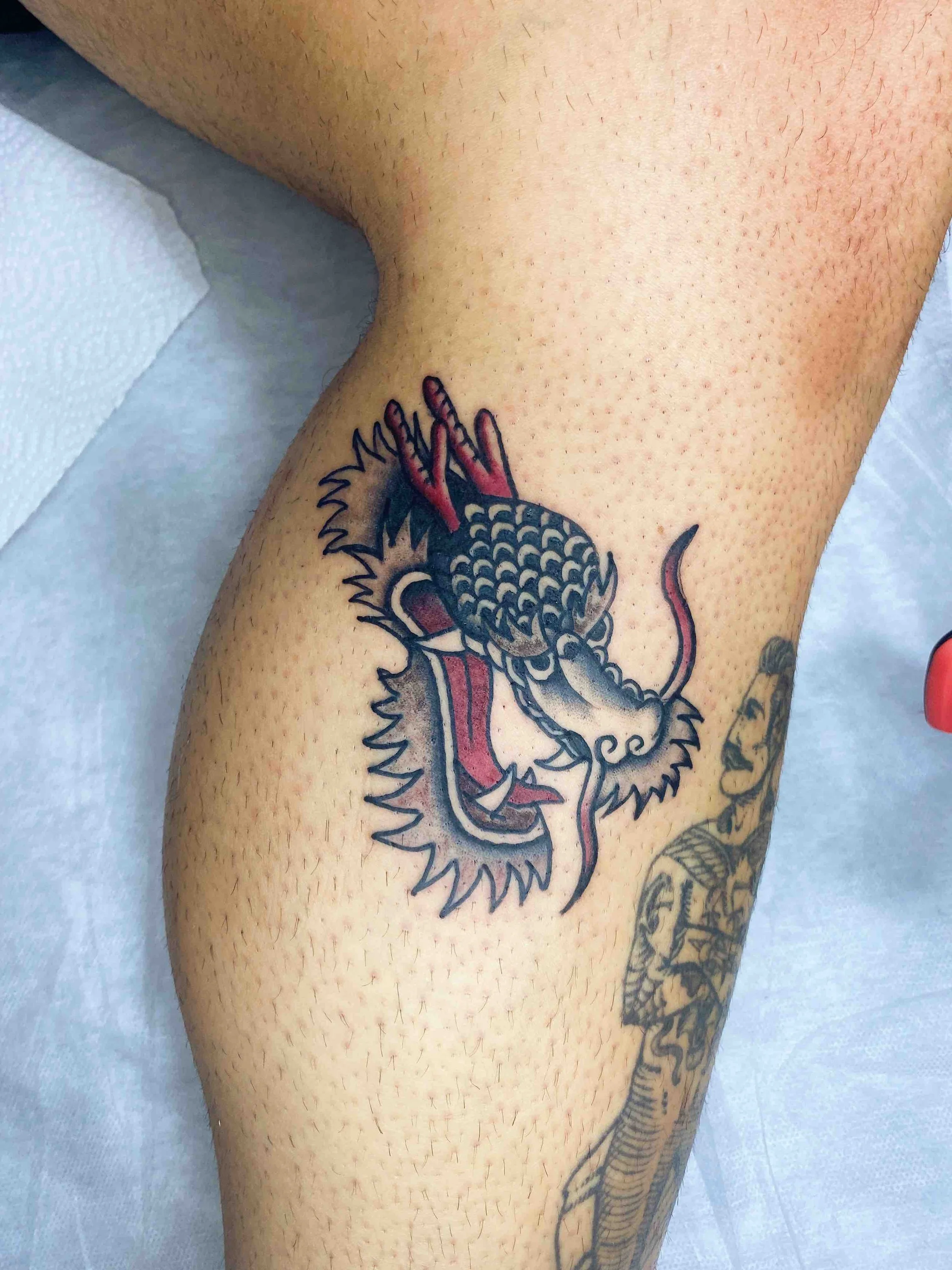 Japanese-Trad-calf-tattoo- dragon.jpeg