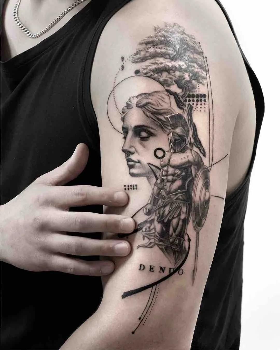 abstract-realism-mythology-spartan-warrior-blackwork-arm-sleeve-eric-le.jpeg