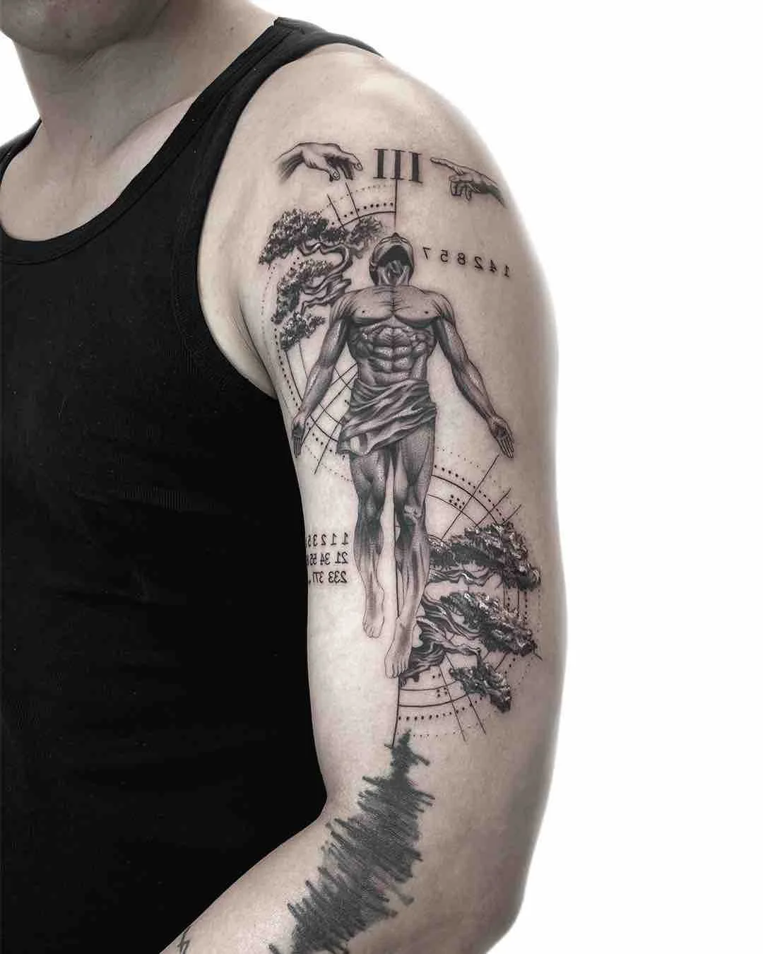 abstract-realism-shoulder-blackwork-tattoo-eric-le-creation-of-adam.jpeg