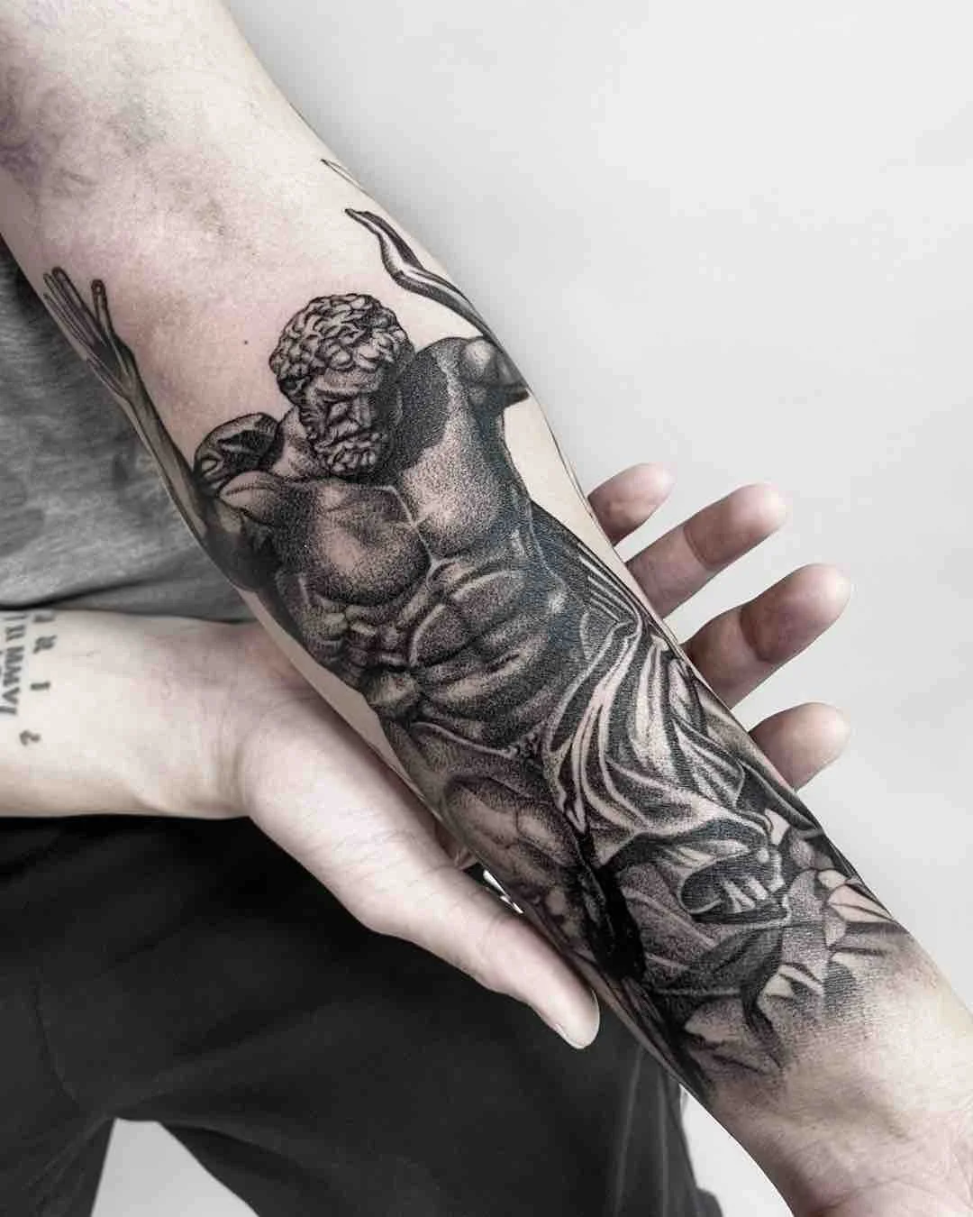 realism-blackwork-dotwork-tattoo-forearm-sleeve-eric-le-atlas-greek-mythology.jpeg