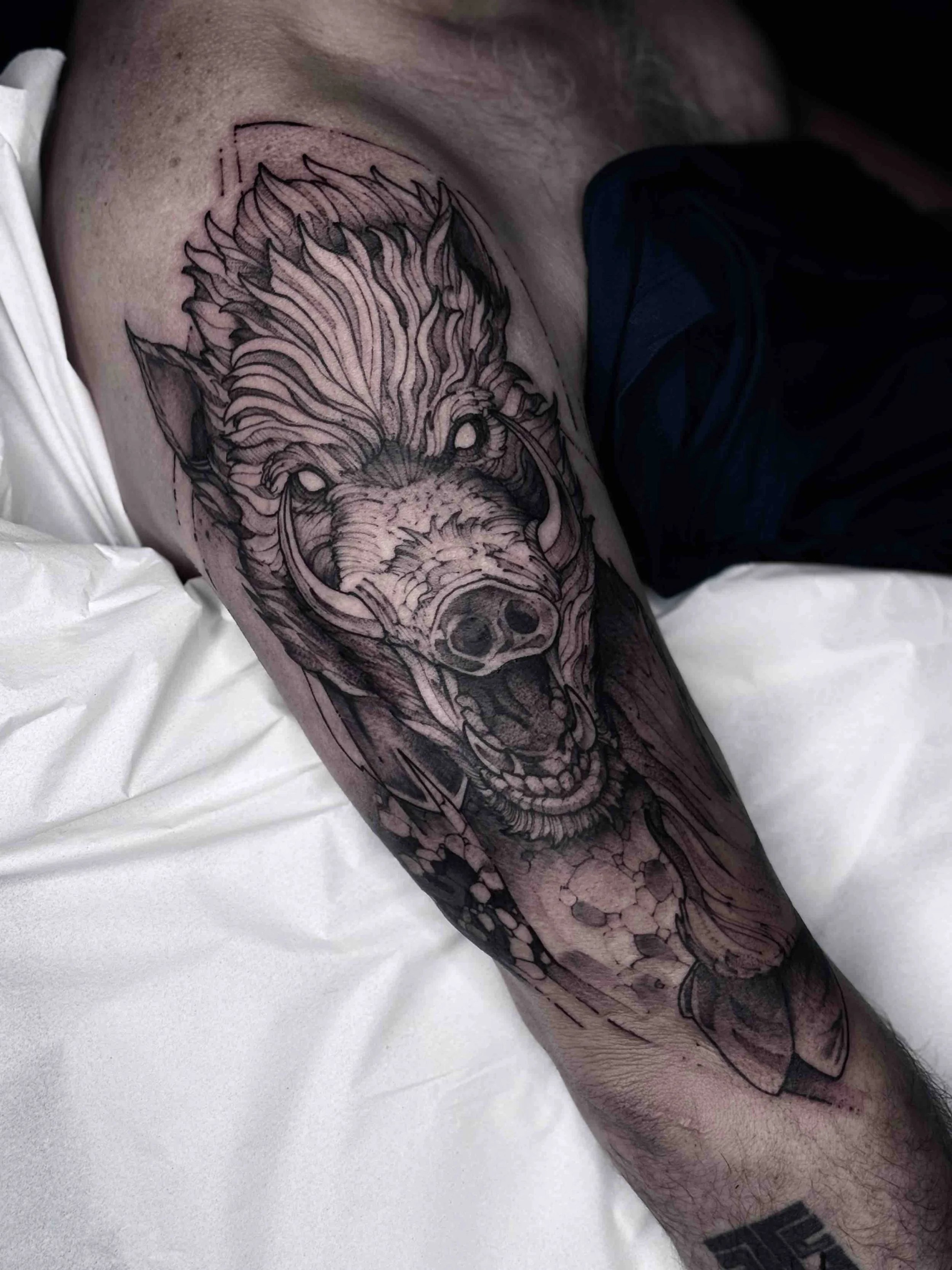 blackwork-linework-boar-pig-tusks-shoulder-piece.jpeg