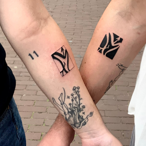 His and Hers Tattoos