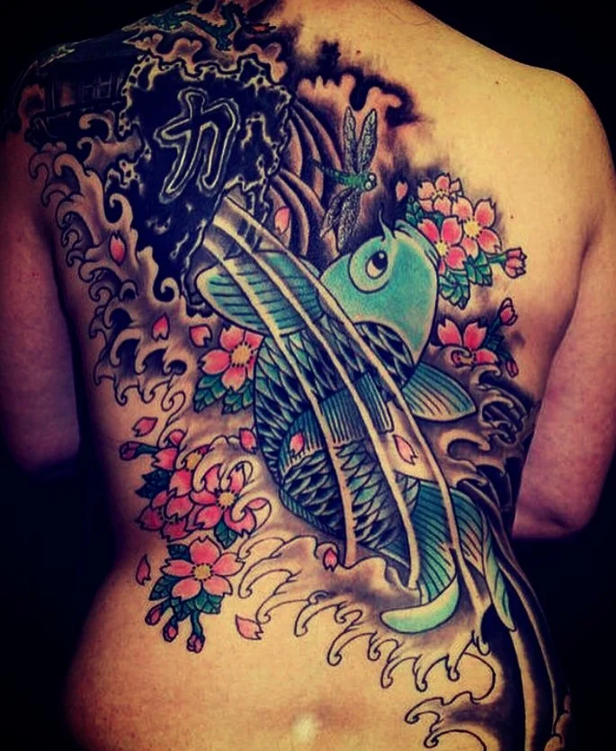 Back Piece Japanese Style