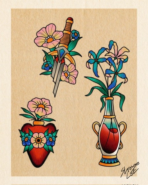 Flower Flash Designs