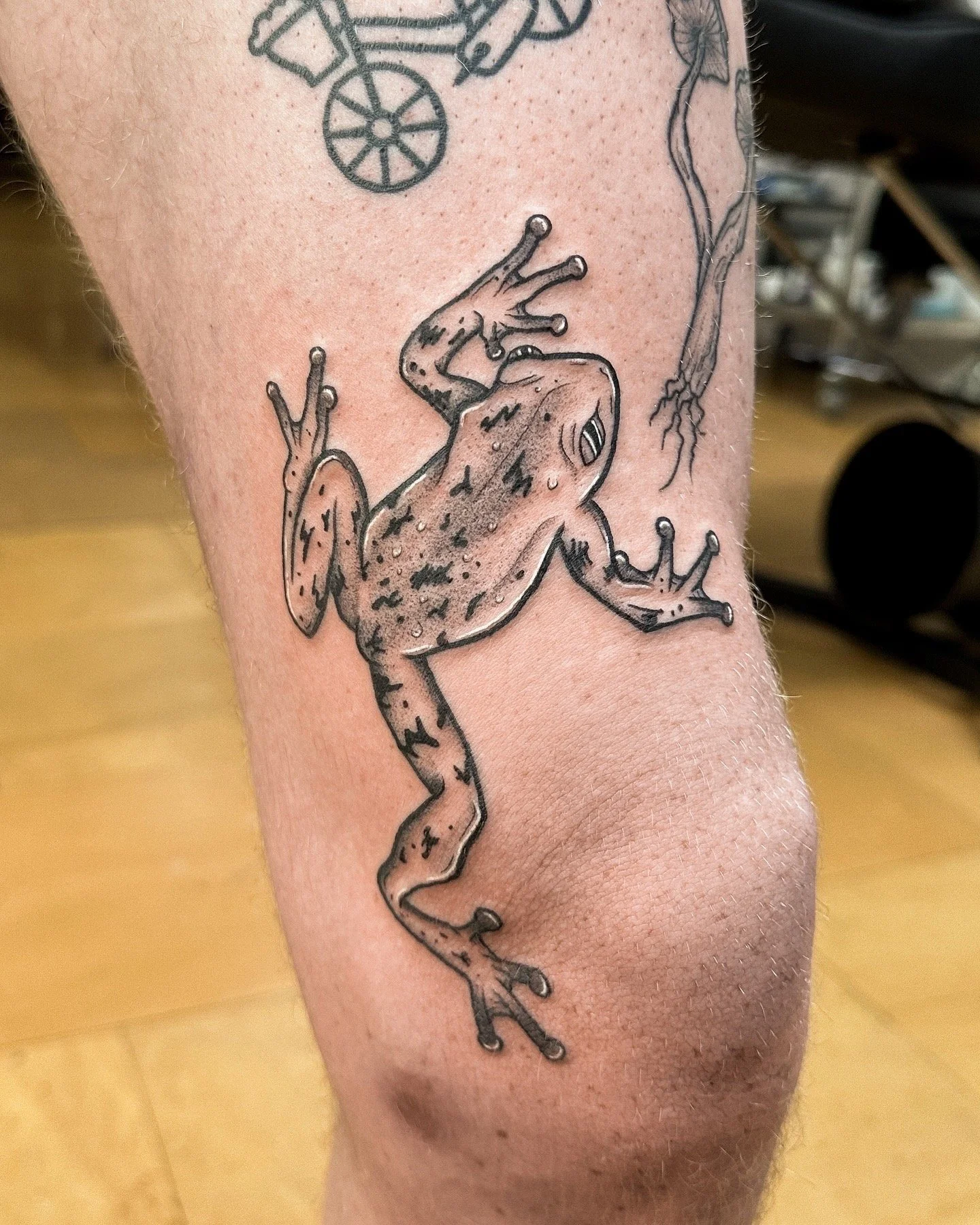 Tattoo nero e grigio