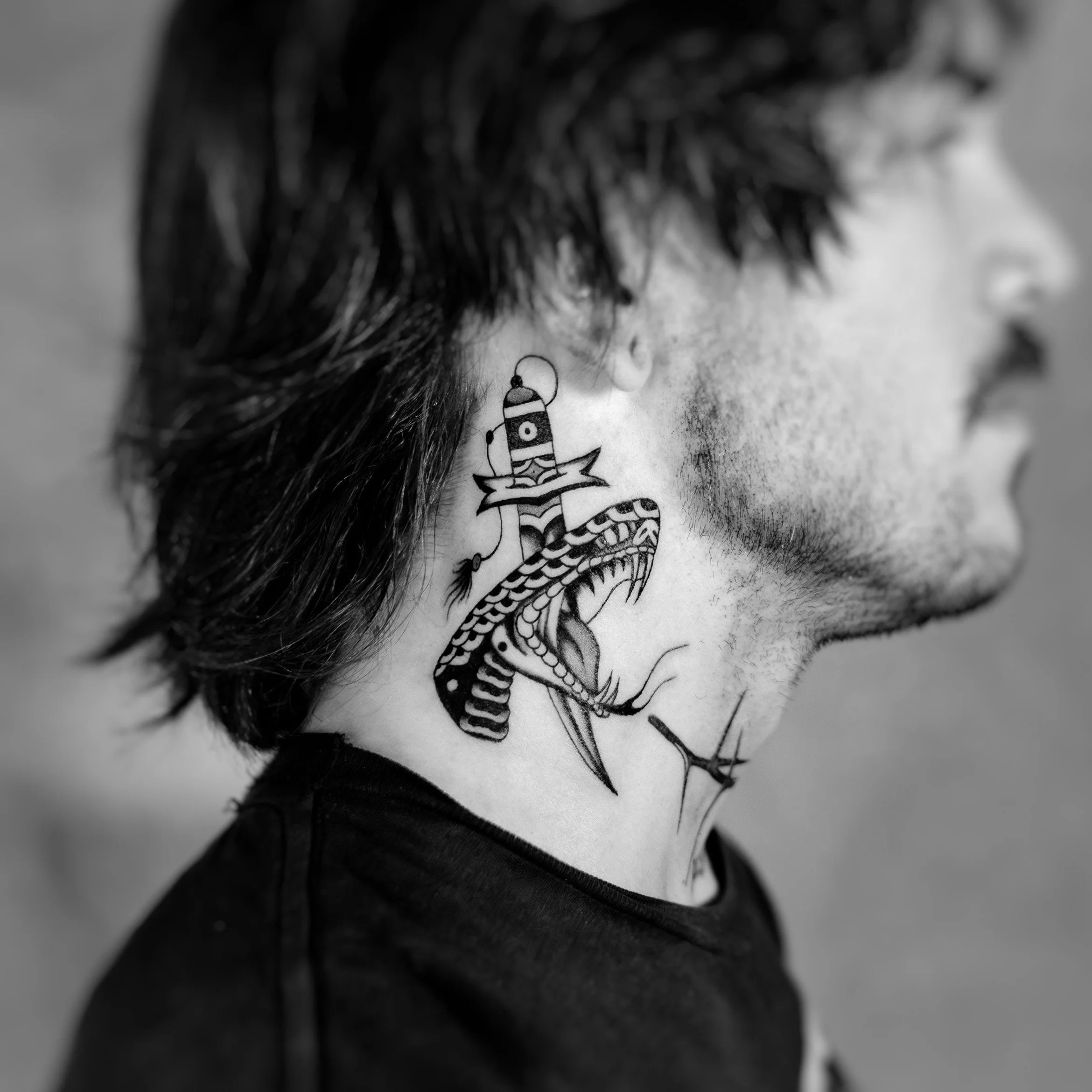 Neck Tattoo