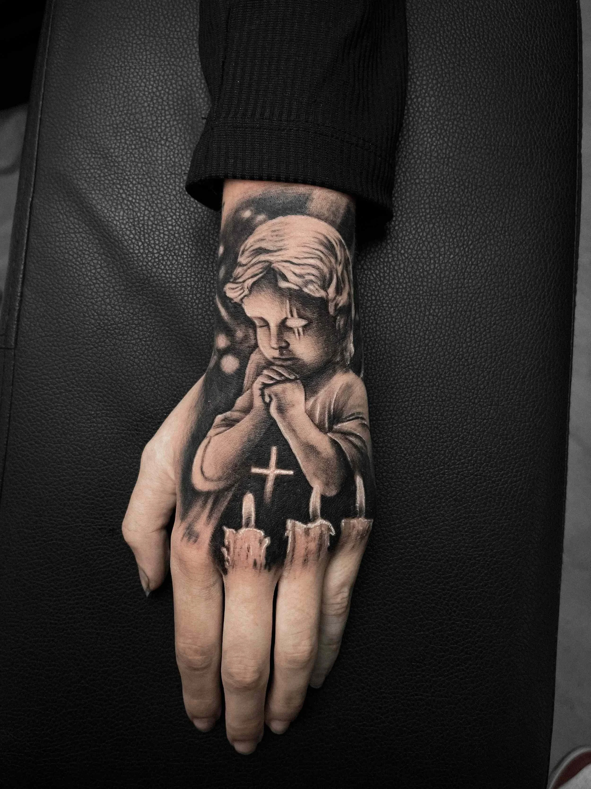 Black and Grey Tattoo