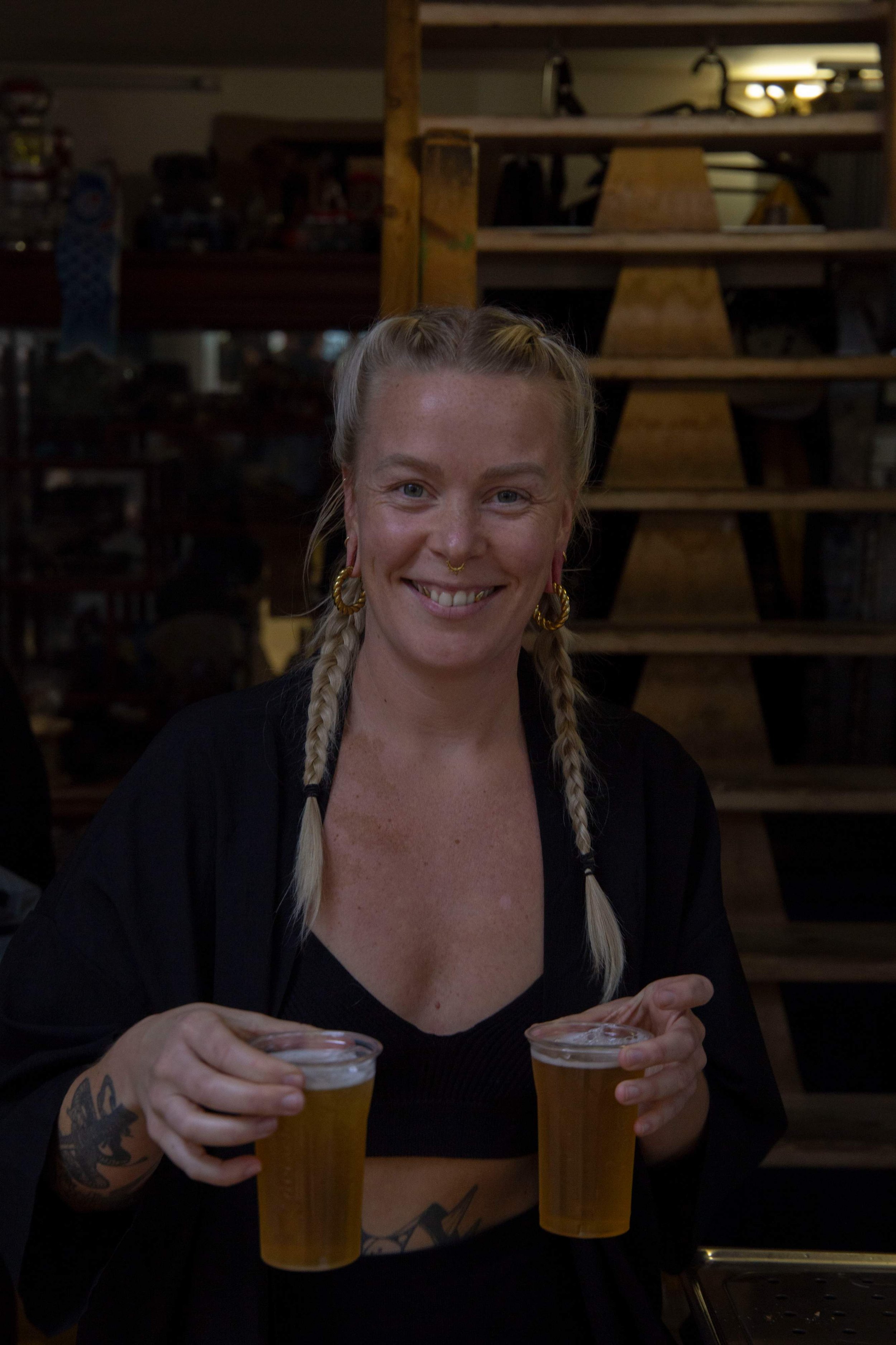 Stephanie, residente en Antiek Tattoo