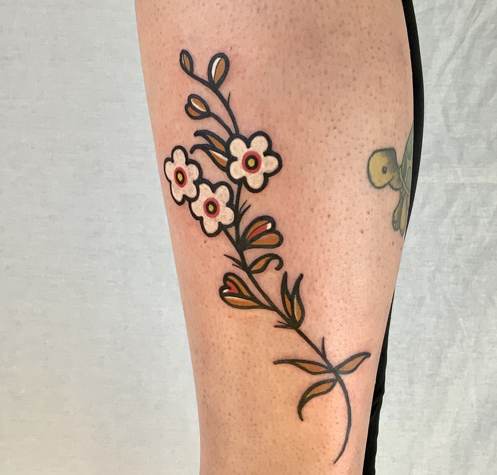 Flower tattoo idea by Gien