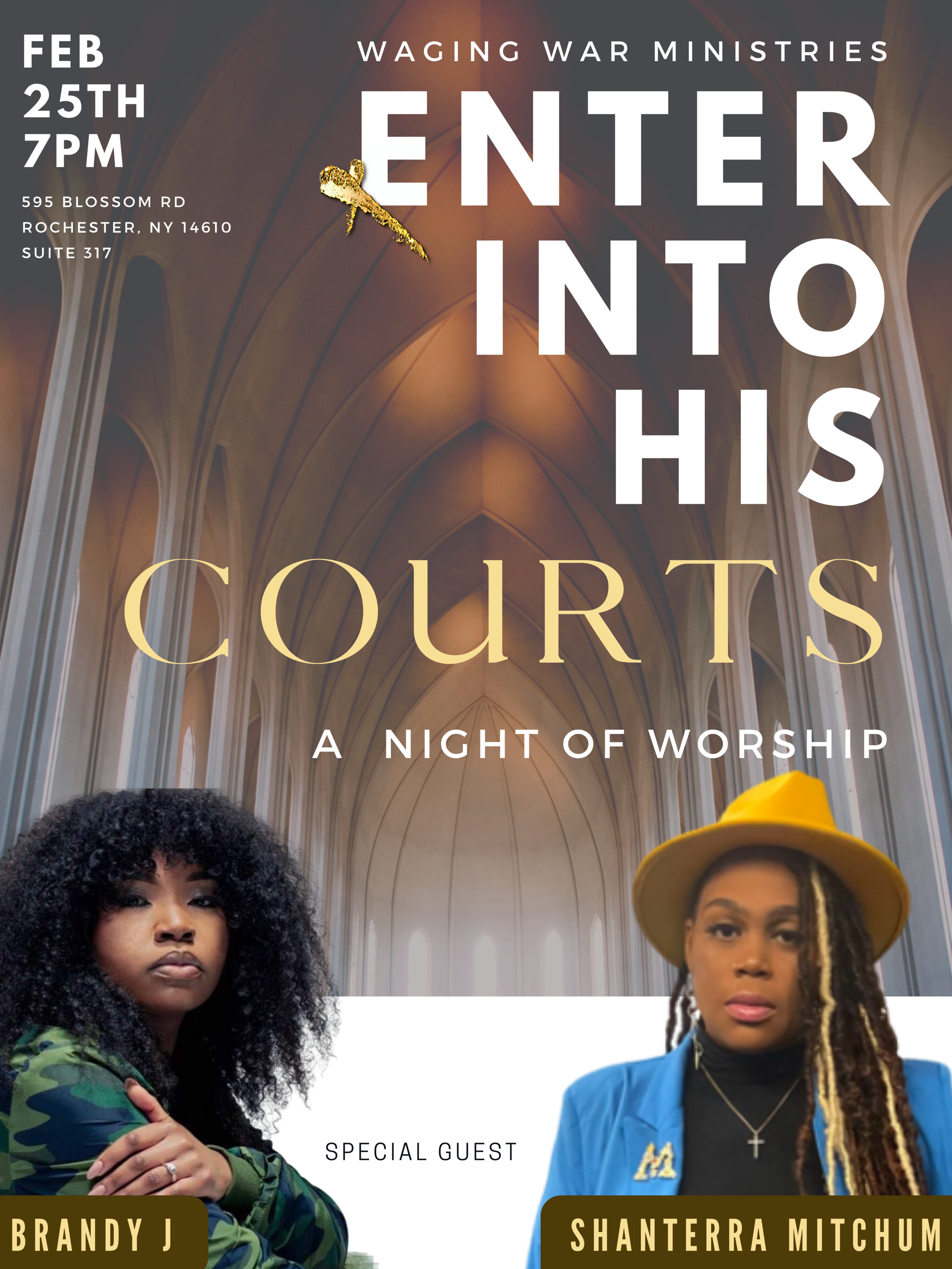 Enter Into His Courts - Worship Night with Brady J