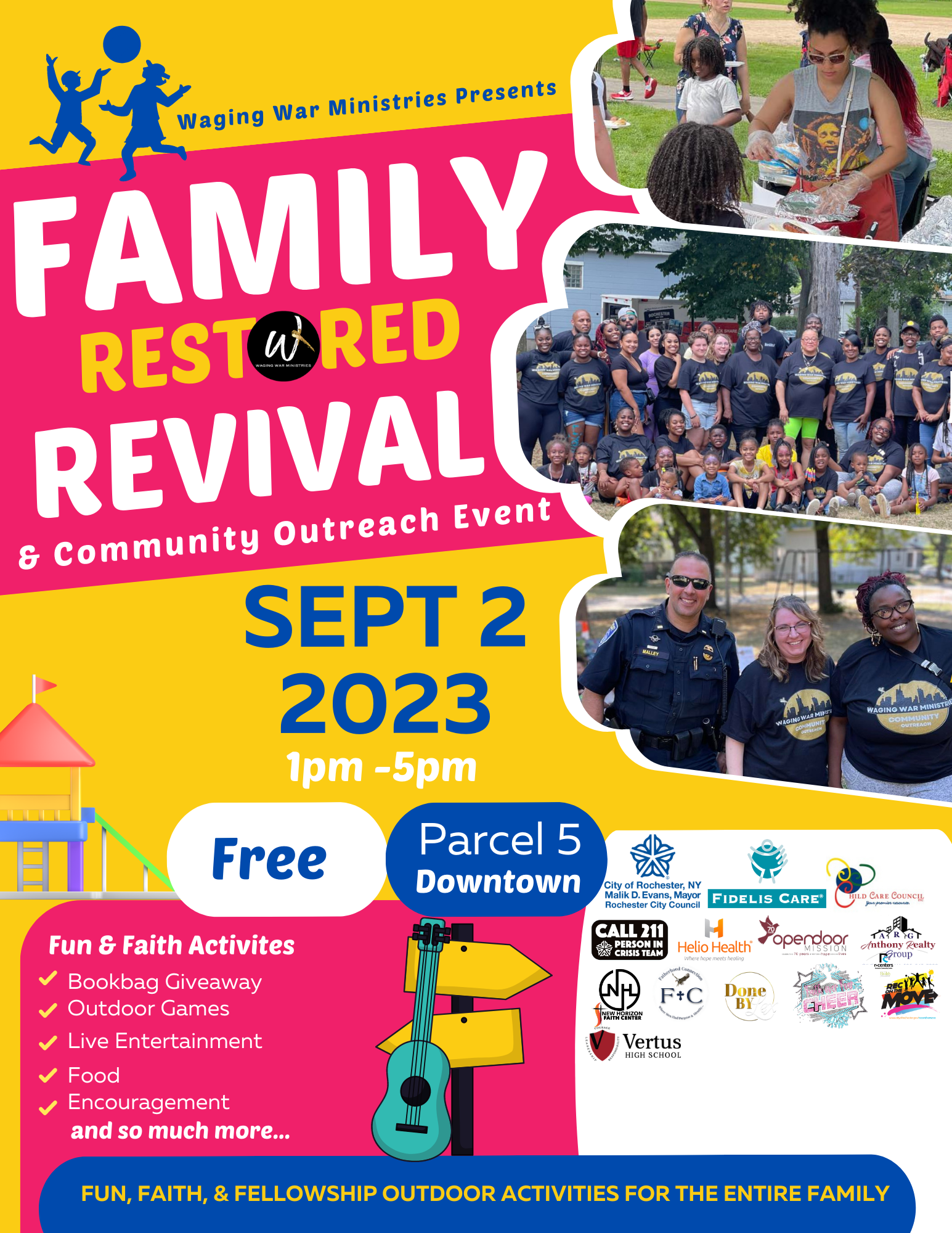 Family  REstored and Community outreach event 