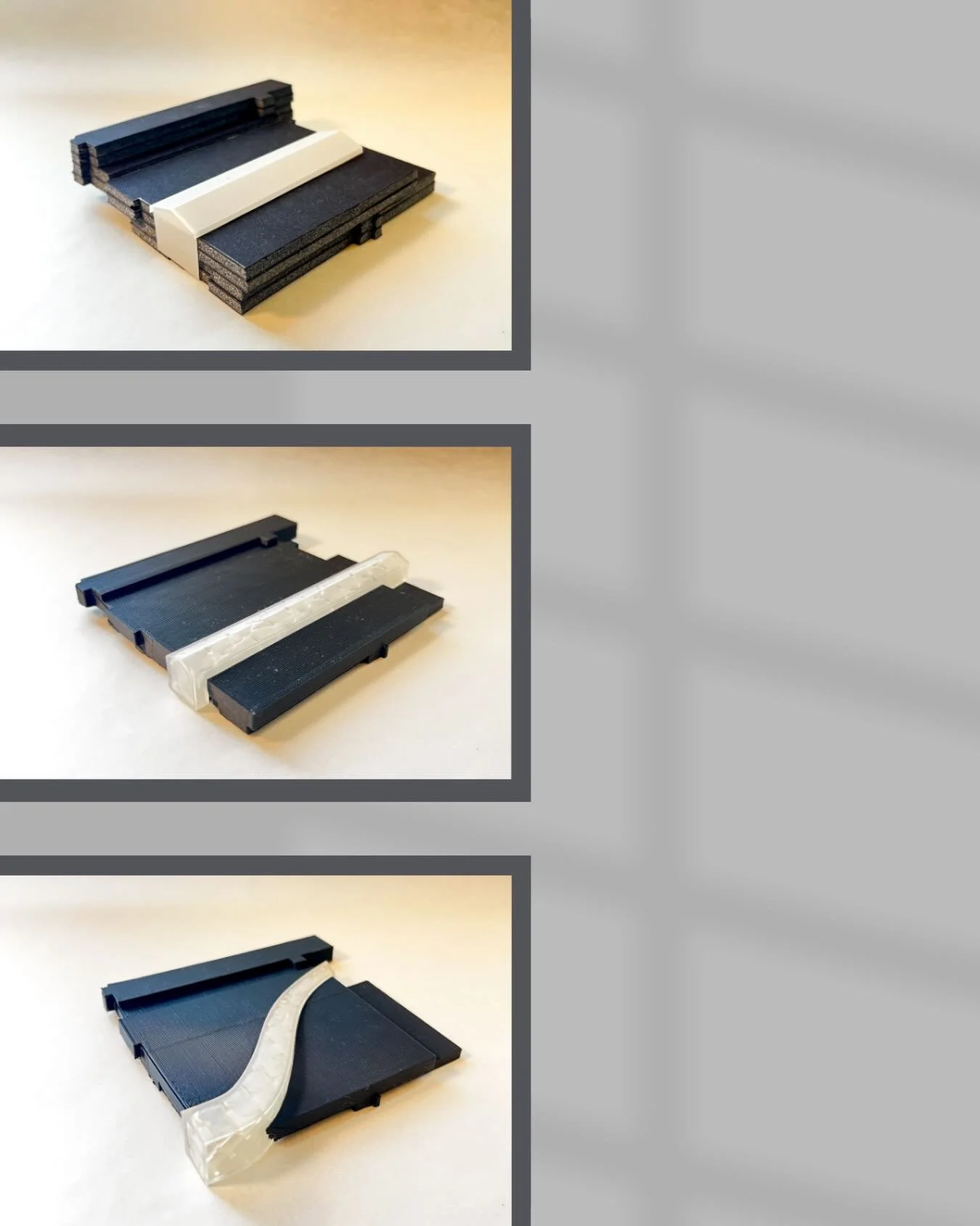 On the boards: Using 3D printing to create iterations of this adaptive re-use project is really helping us see the possibilities.
______________________________

#DesigninProgress
#Exploration
#ArchitectureandDesign