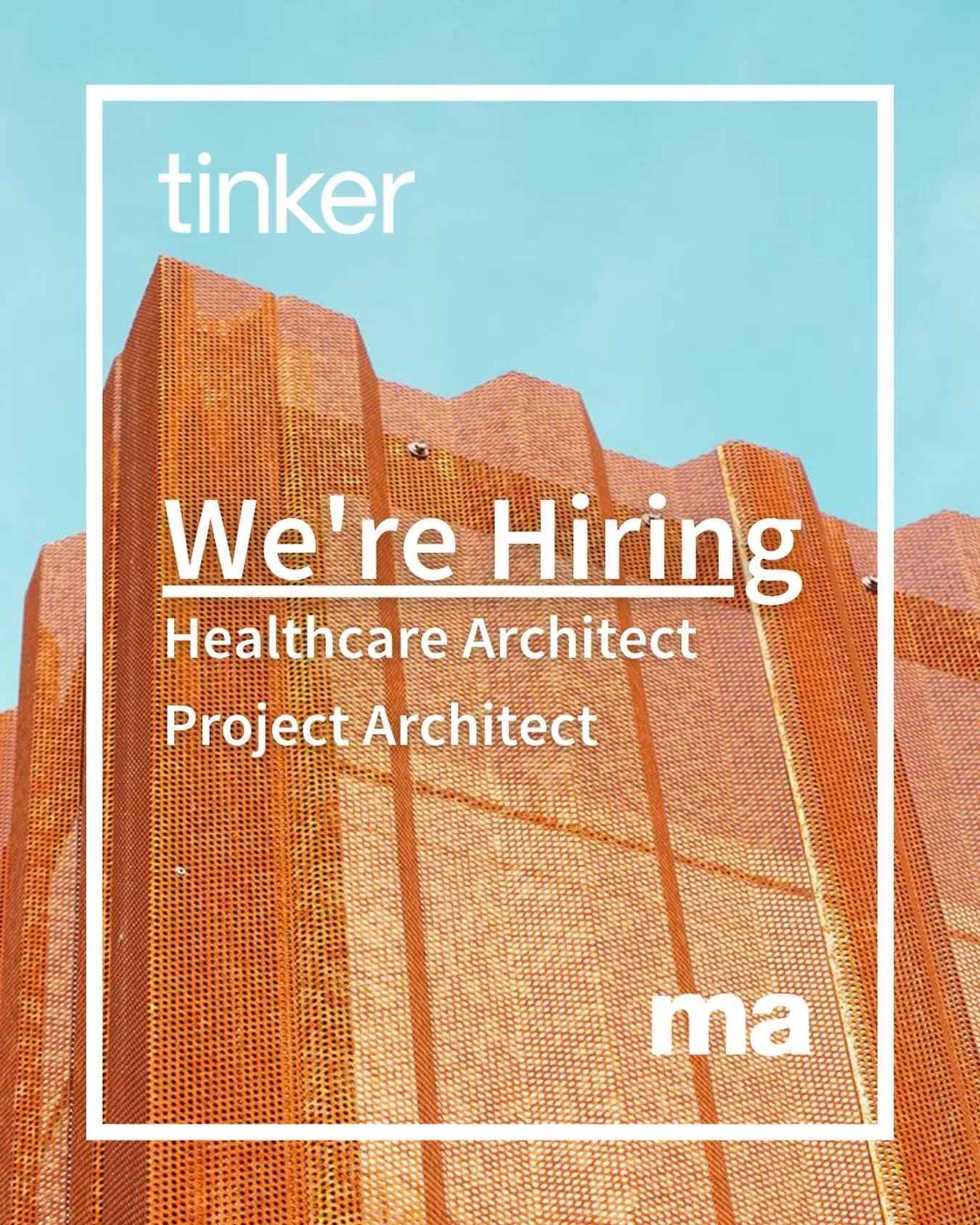 We are growing and seeking talented professionals to join our team!

Tinker Ma is a Chattanooga-based architecture, interiors, and planning firm stewarding sustainable community enhancement through creativity, professional leadership, and technical e