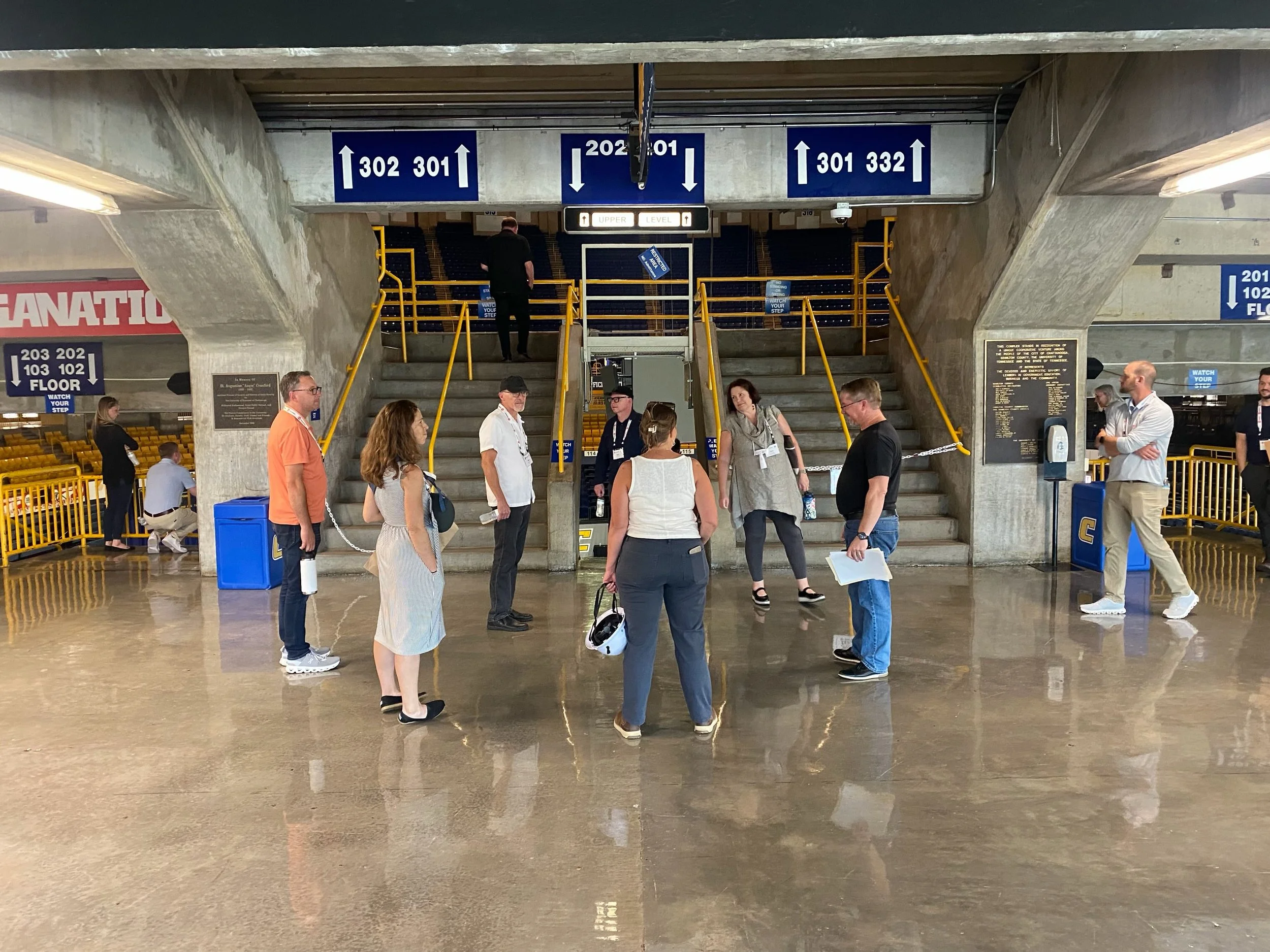 As part of the AIA Tennessee Conference, we enjoyed spending the afternoon touring the UTC campus alongside MBI, Franklin Architects, and DHW.

The tour highlighted several recent and ongoing projects across UTC, including athletic, residence hall, s