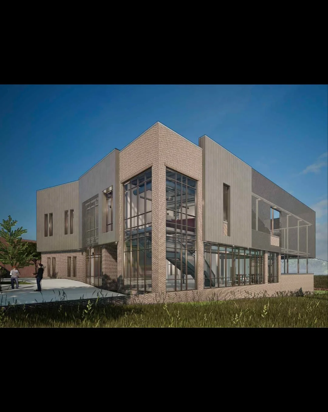 Progress is underway at TCAT Livingston!

The steel frame is now in place, giving a first glimpse of the structure and spaces that will define the new Main Academic and Administration Building. The framing along the north side is also beginning to re