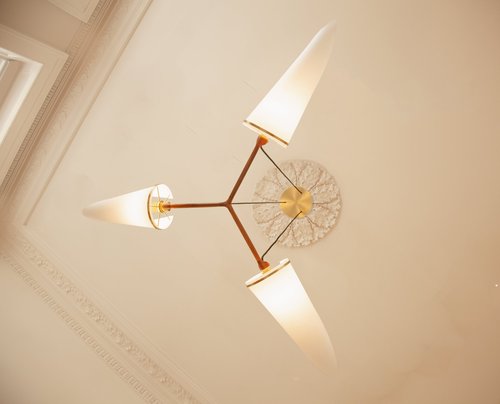 Classic Triple Suspension Lamp by Joe Armitage
