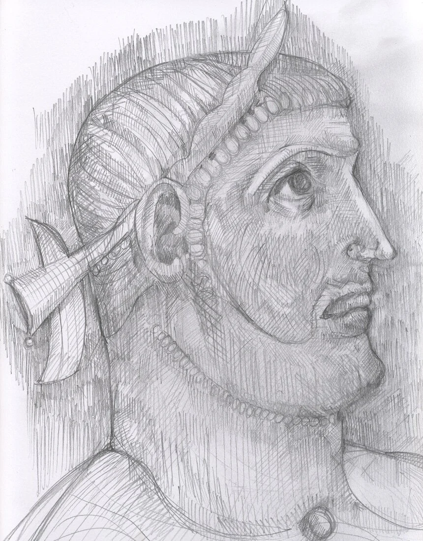 Fishbourne Head - Emperor Diocletian: Reign AD 284 - 286