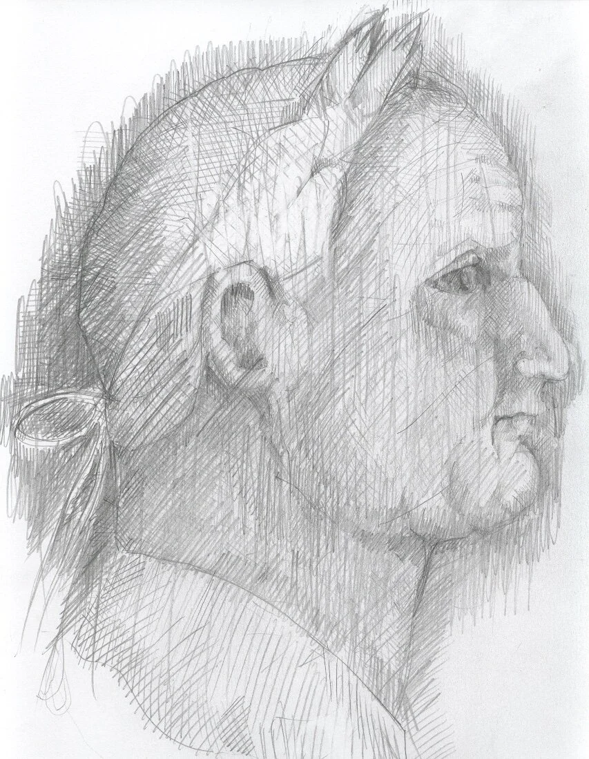 Fishbourne Head - Emperor Vespasian: Reign AD 69 - 79