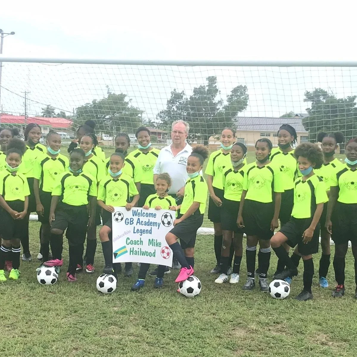GB Girls' Academy Surprise Visiting Legendary Coach Mike Hailwood 