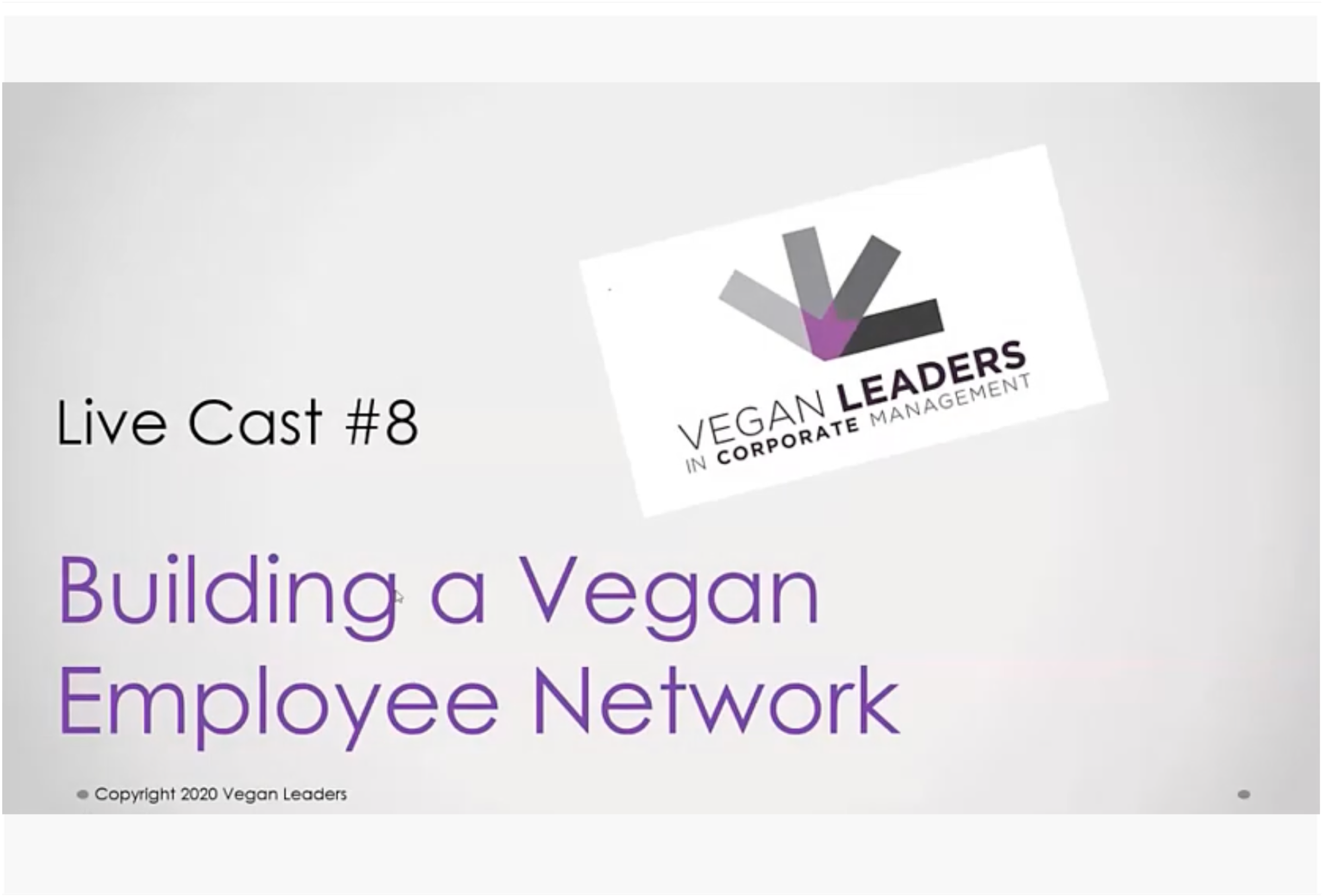 Building Your Vegan Employee Network