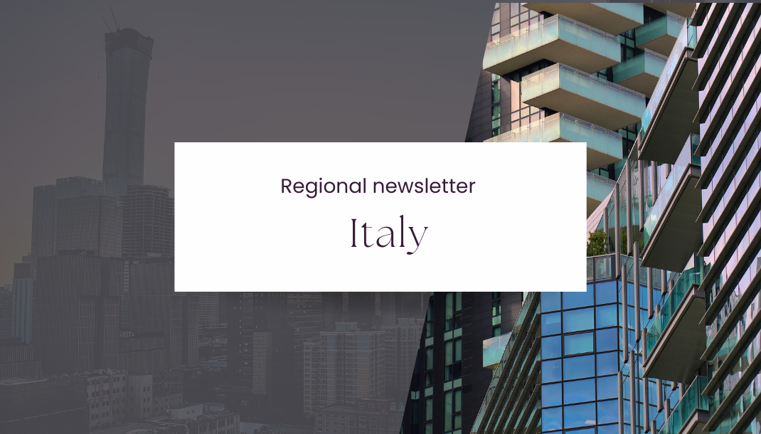 La nostra prima newsletter regionale – Italia 🌱