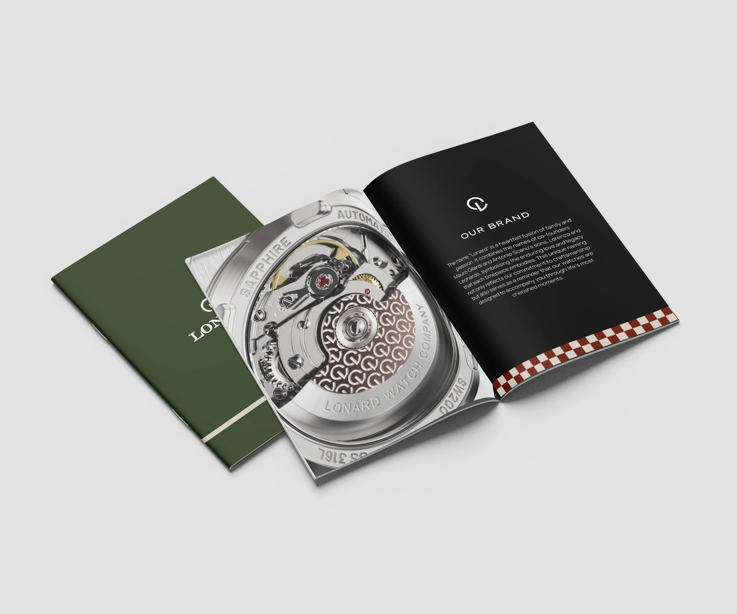 Brochure Design for Italian Watch Company