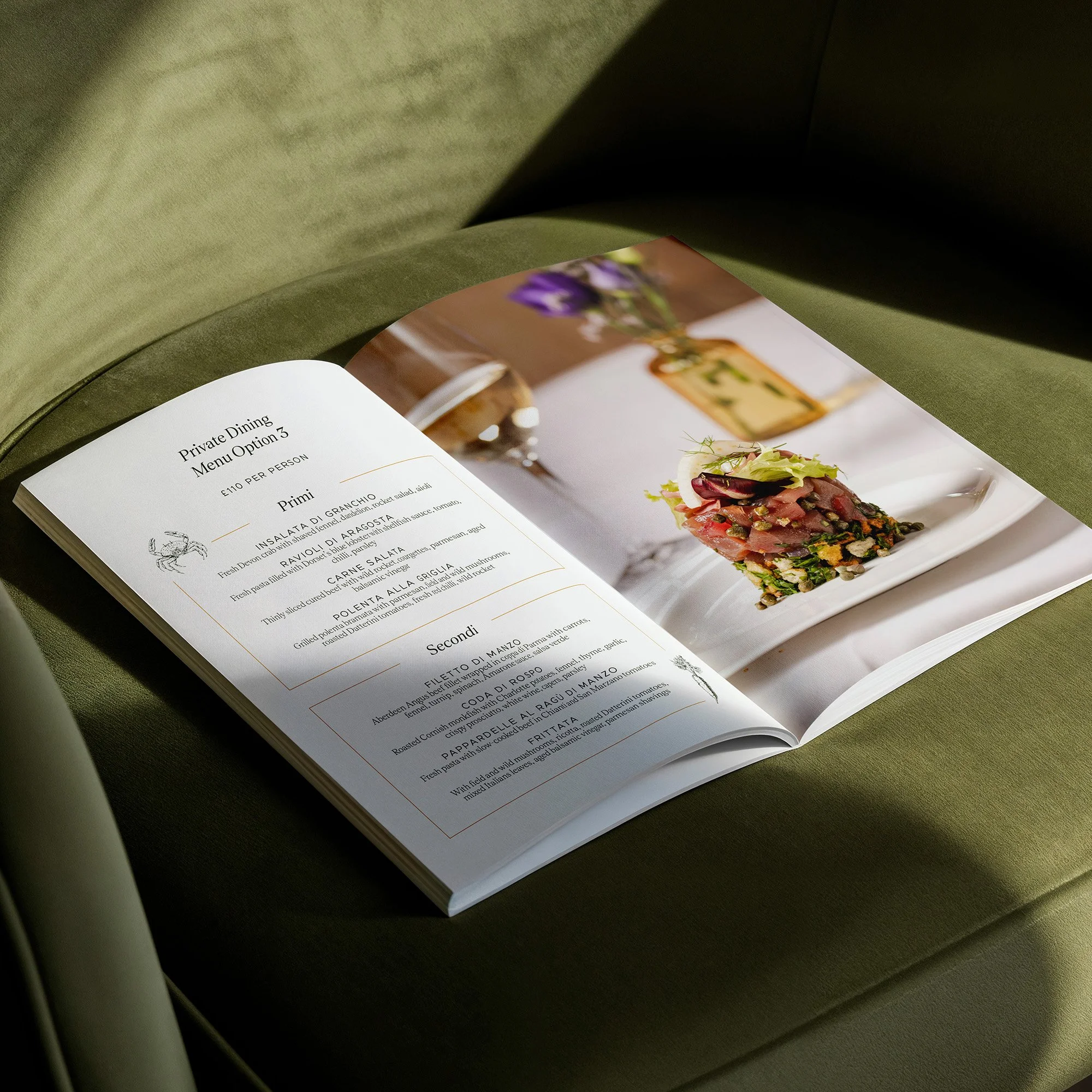 Private Dining Brochure For Theo Randall