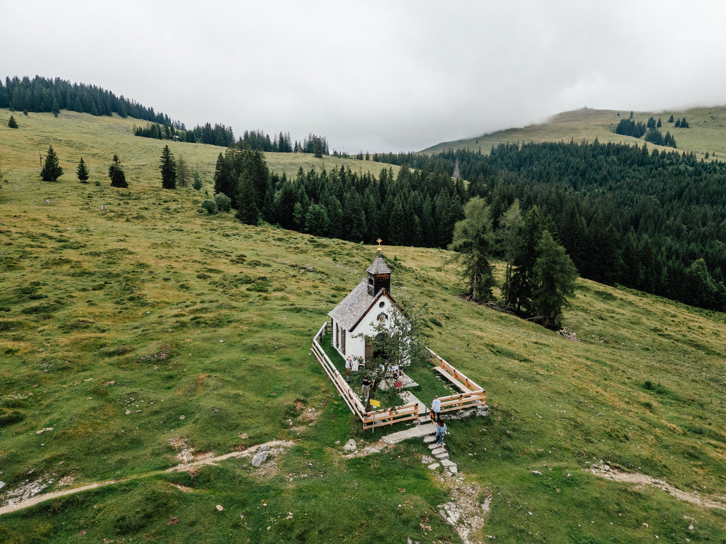 Hochzeit auf der Postalm