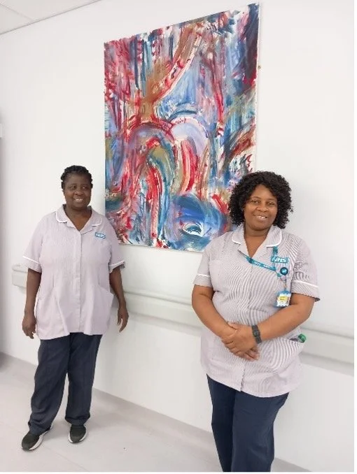 Visit to View the Artwork at Royal Liverpool University Hospital