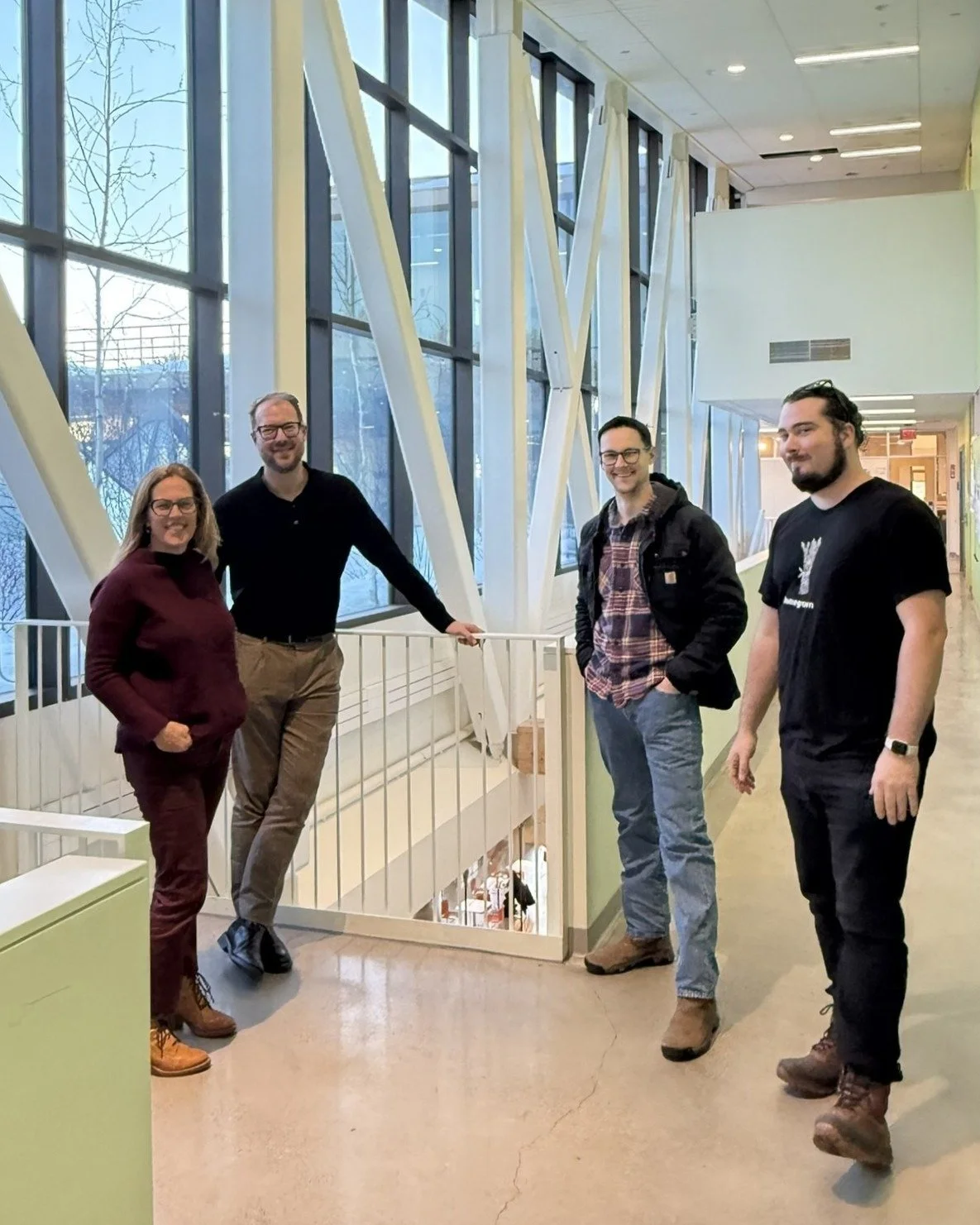 We had a great time stopping by the Design Building at UMass Amherst last week... 

UMass BSLA (the OG BSLA!), thank you for the invitation, and Professor Sleegers, thank you for the studio tour! 

We loved seeing this academic landscape in winter, b