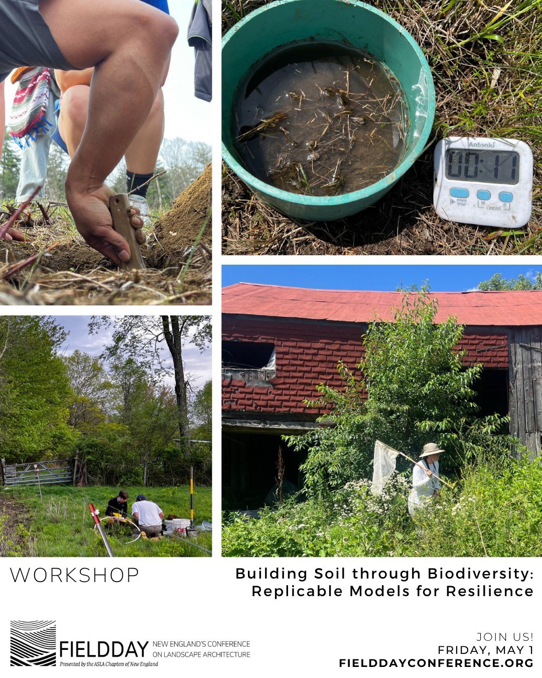 Over the next few days, we will highlight the speakers and educational sessions that we&rsquo;re looking forward to at Fieldday.

Ready? Here we go &mdash;

.

We're looking forward to hearing Evan Abramson, Anna Gilbert-Muhammad, and Rub&eacute;n Pa