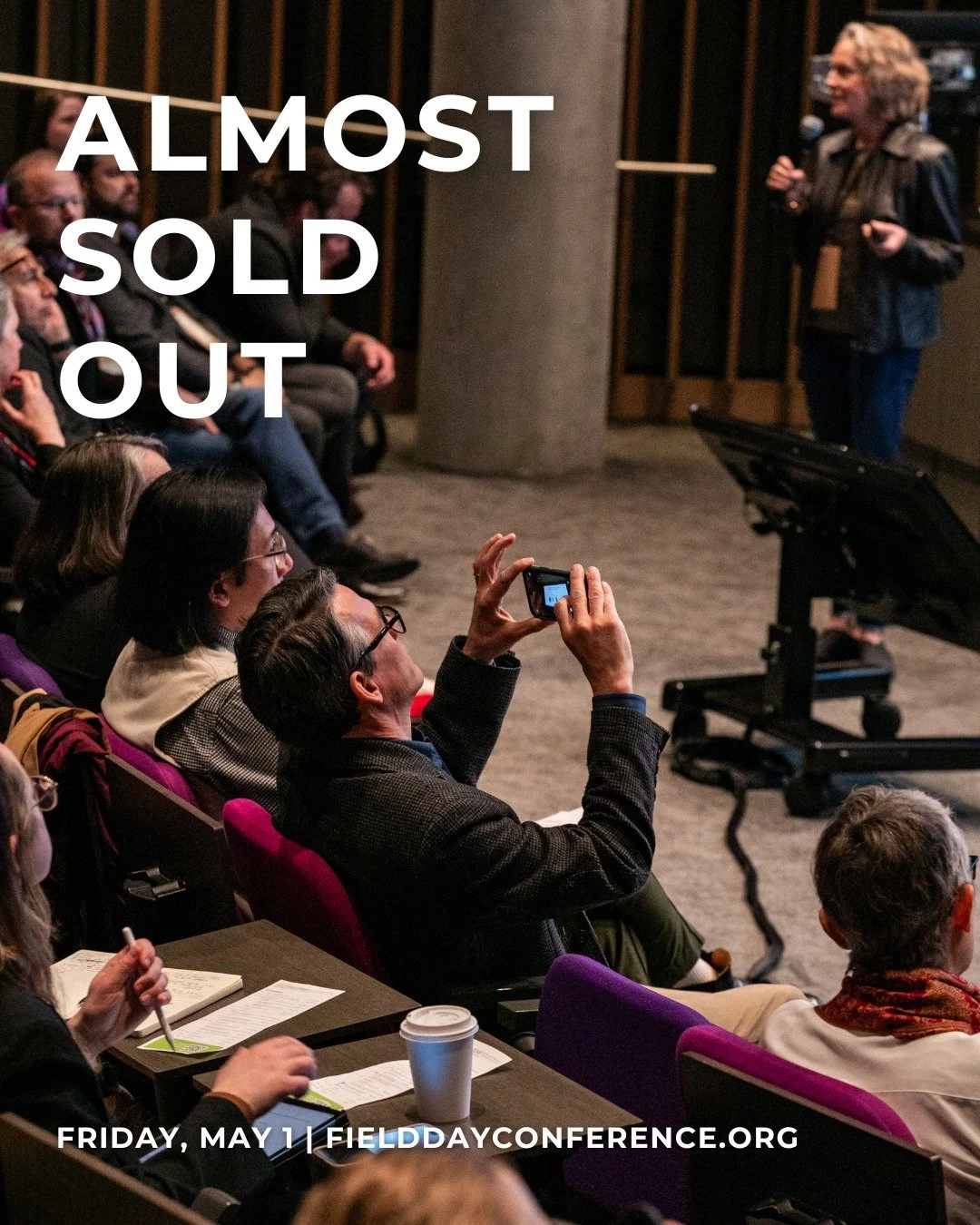 Fieldday is almost sold out -- get your ticket before they're gone! 

Fieldday: New England's Conference on Landscape Architecture 
Friday, May 1, 2026 
at the David Rubenstein Treehouse at Harvard University, Boston, MA 

🌿🌿🌿 All info at fieldday