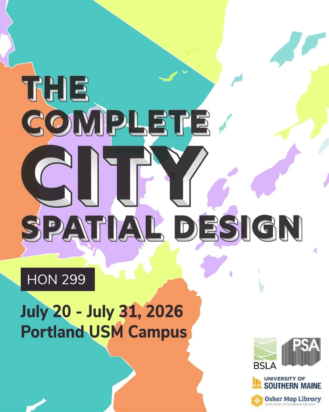 Calling all Maine high school &amp; college students curious about landscape architecture, architecture, and design! "The Complete City" is a two-week, hands' on, studio-based introduction. 

No experience necessary.

Hosted at USM Portland