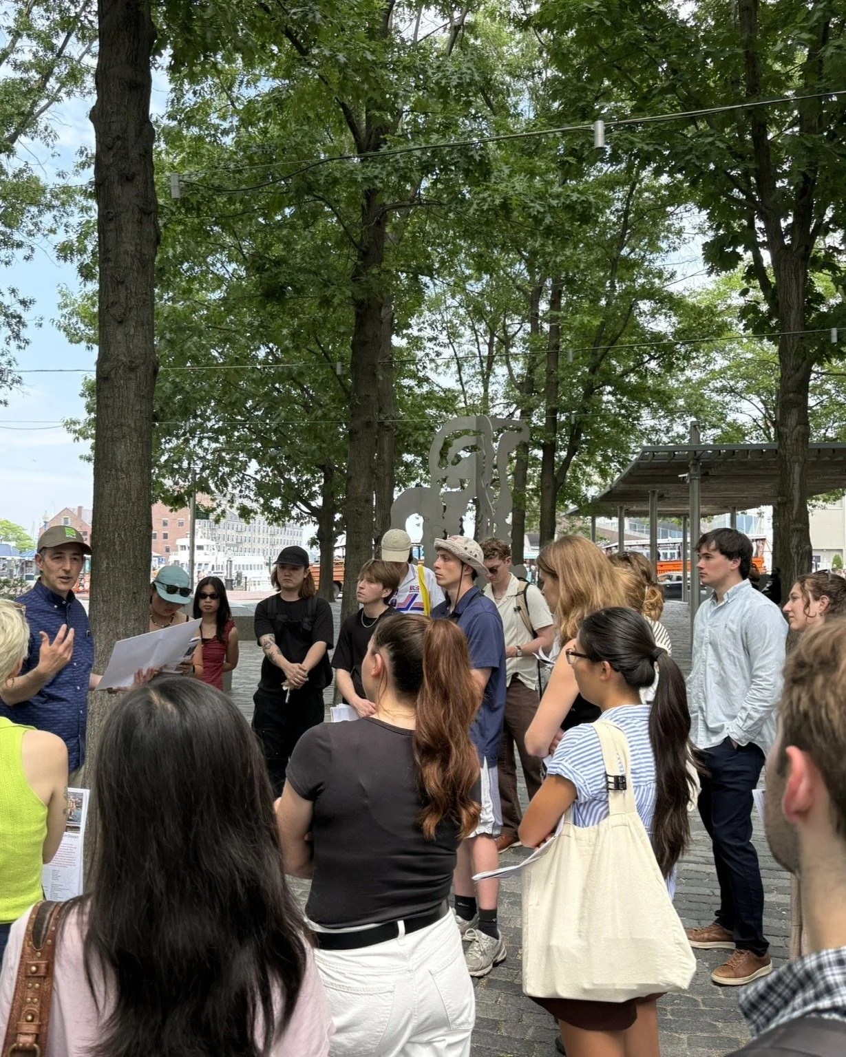 Interns, we loved having you in Boston this summer!!! It was so fun to explore a range of our region's landscape architecture with you.

🌞🌞🌞 Swipe for some highlights from our Summer Intern Meetup Series, 2026 edition... 

Students, as you go back